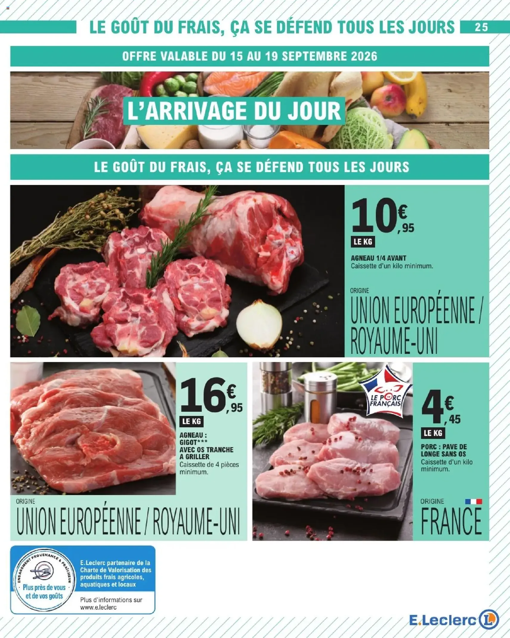E.Leclerc catalogue - brochure valable à partir du 15/09/2026, page 25 sur 44