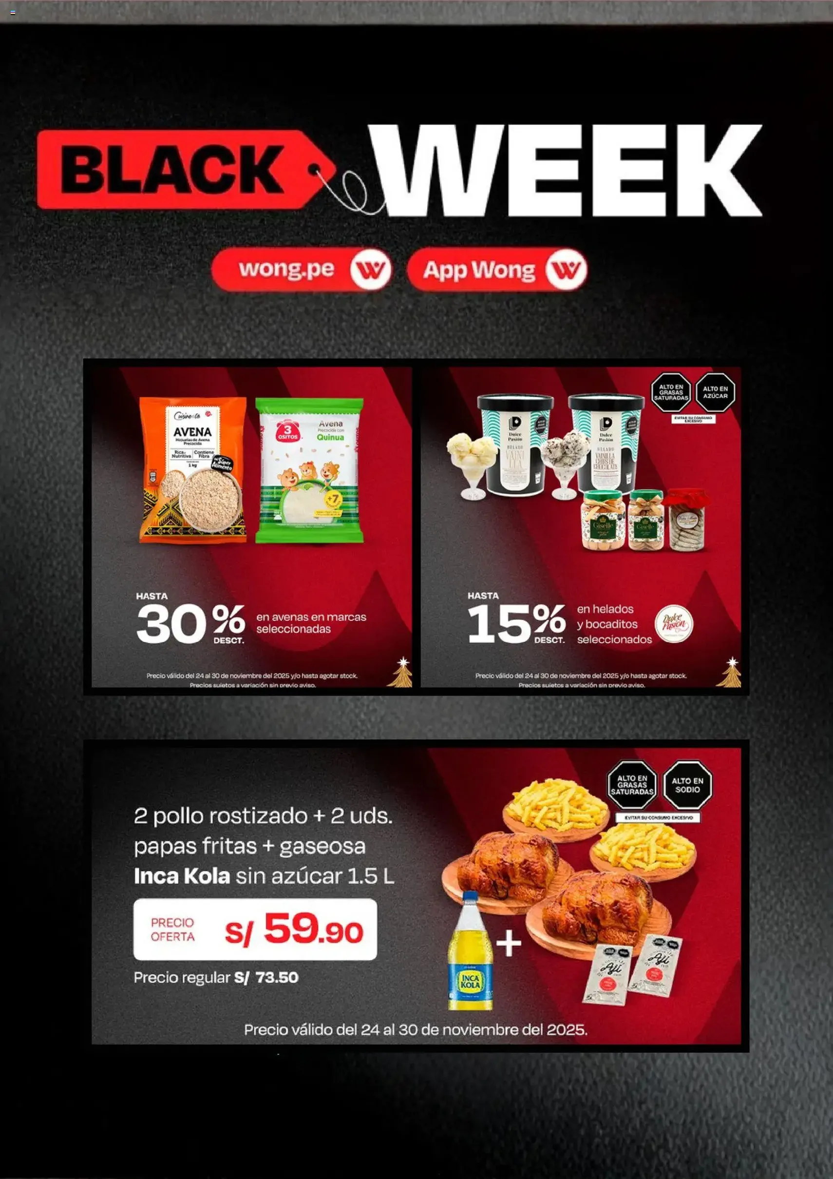 Wong - Black Friday - folleto válido desde 24/11/2025 página 2 de 8