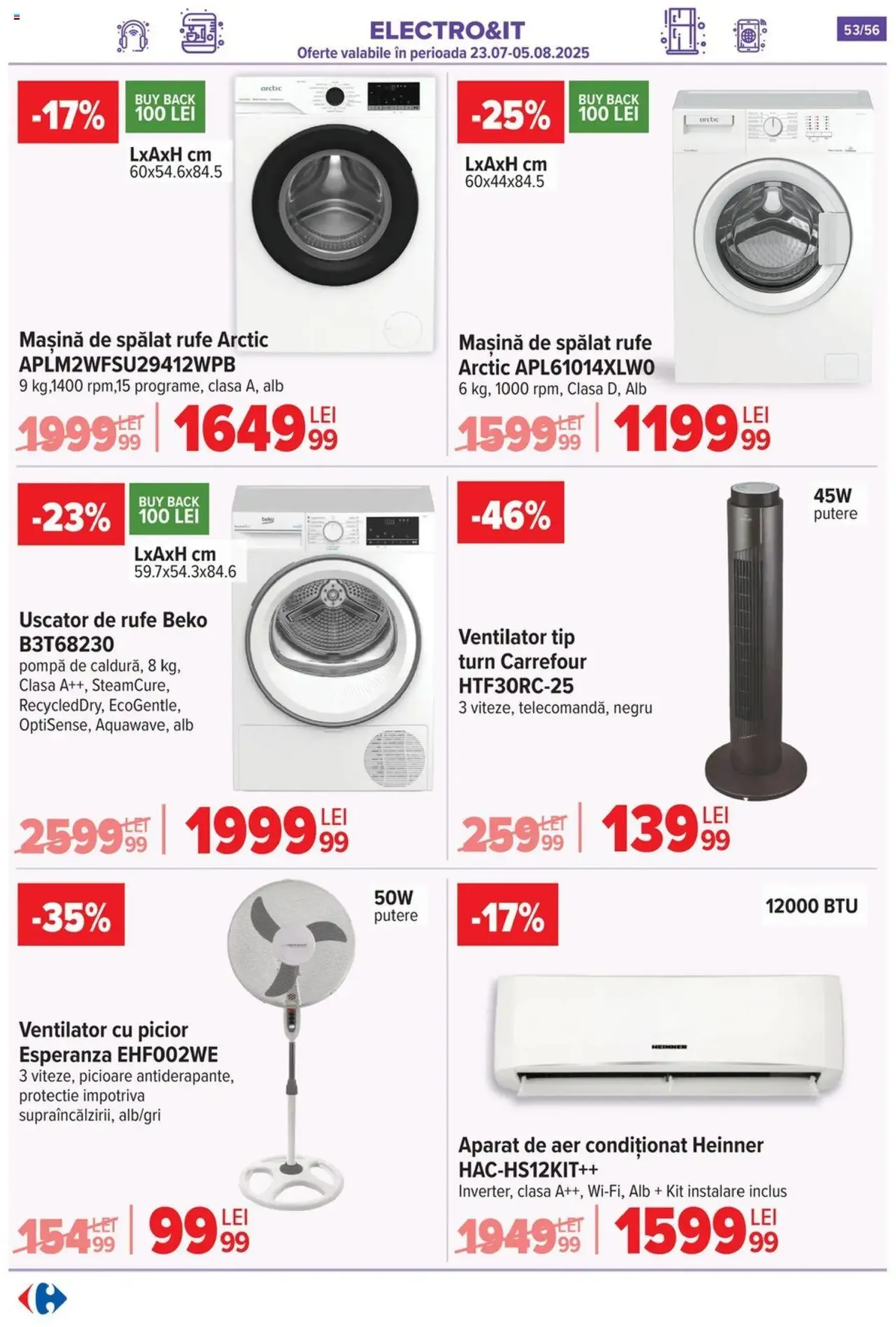 Catalog Carrefour - cataloage valabile începând cu 23.07.2025 pagina 51 din 54 Catalog Carrefour - cataloage valabile începând cu 23.07.2025 pagina 51 din 54