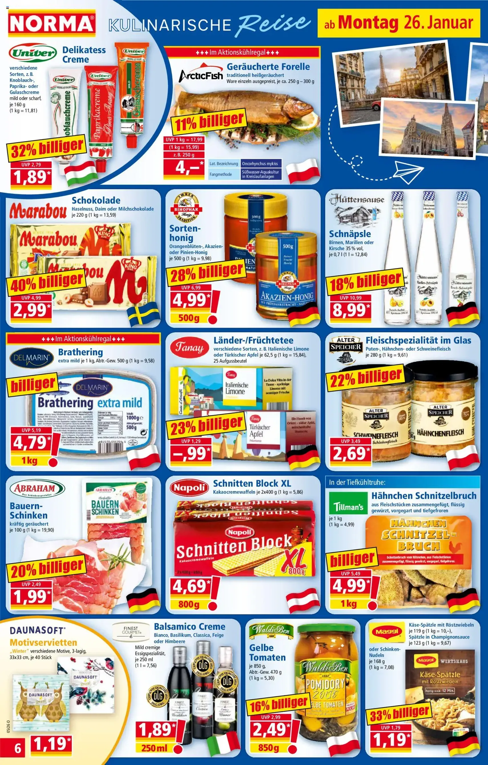 Norma Prospekt - Gültiger Prospekt ab 26.01.2026, Seite 6 von insgesamt 20