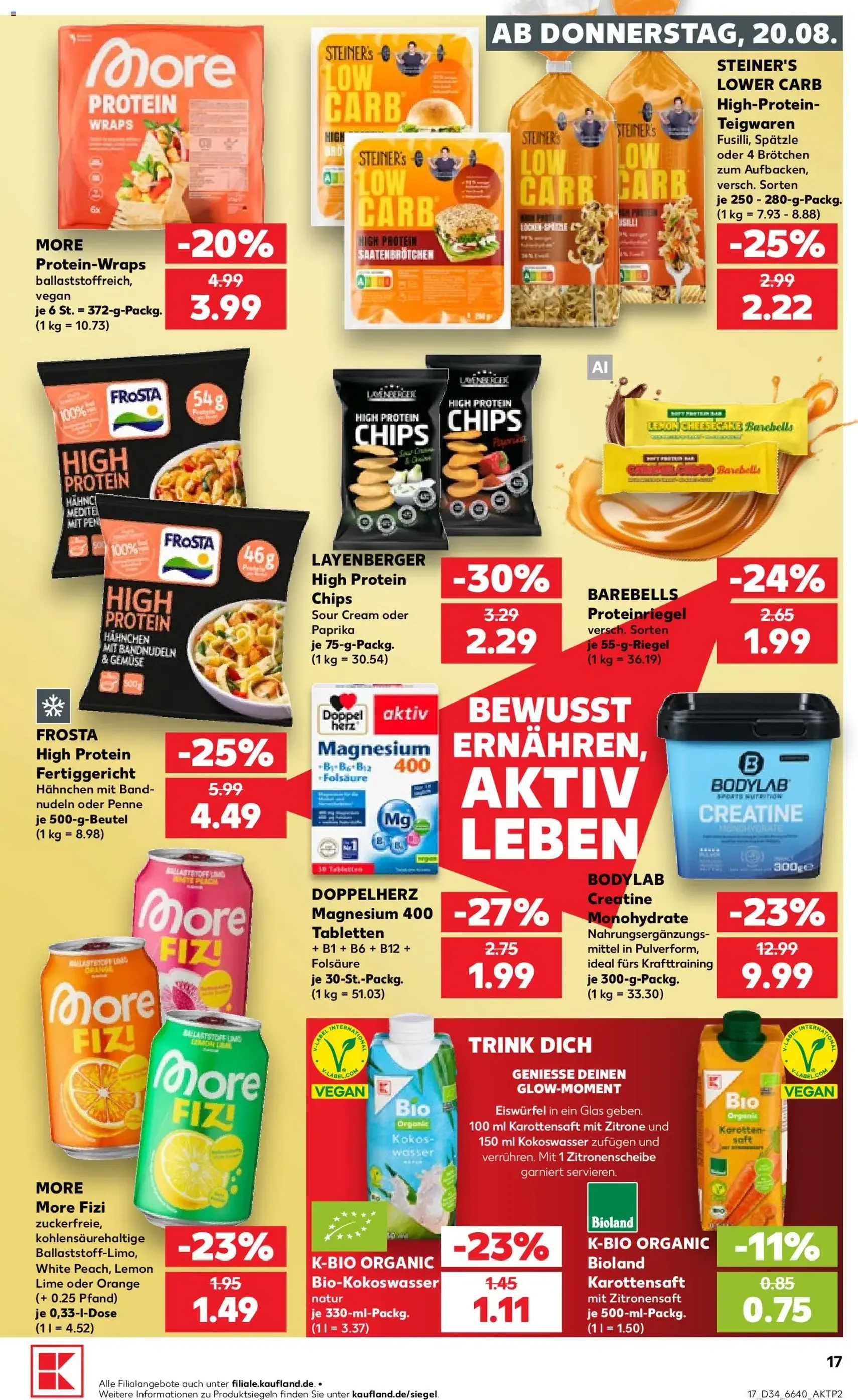 Kaufland Prospekt - Gültiger Prospekt ab 20.08.2026, Seite 17 von insgesamt 52