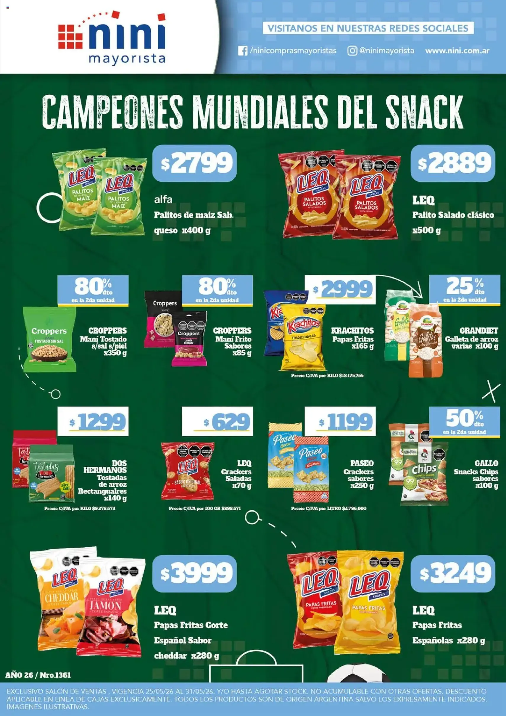 NINI Mayorista ofertas - folleto válido desde 25/05/2026 página 20 de 41