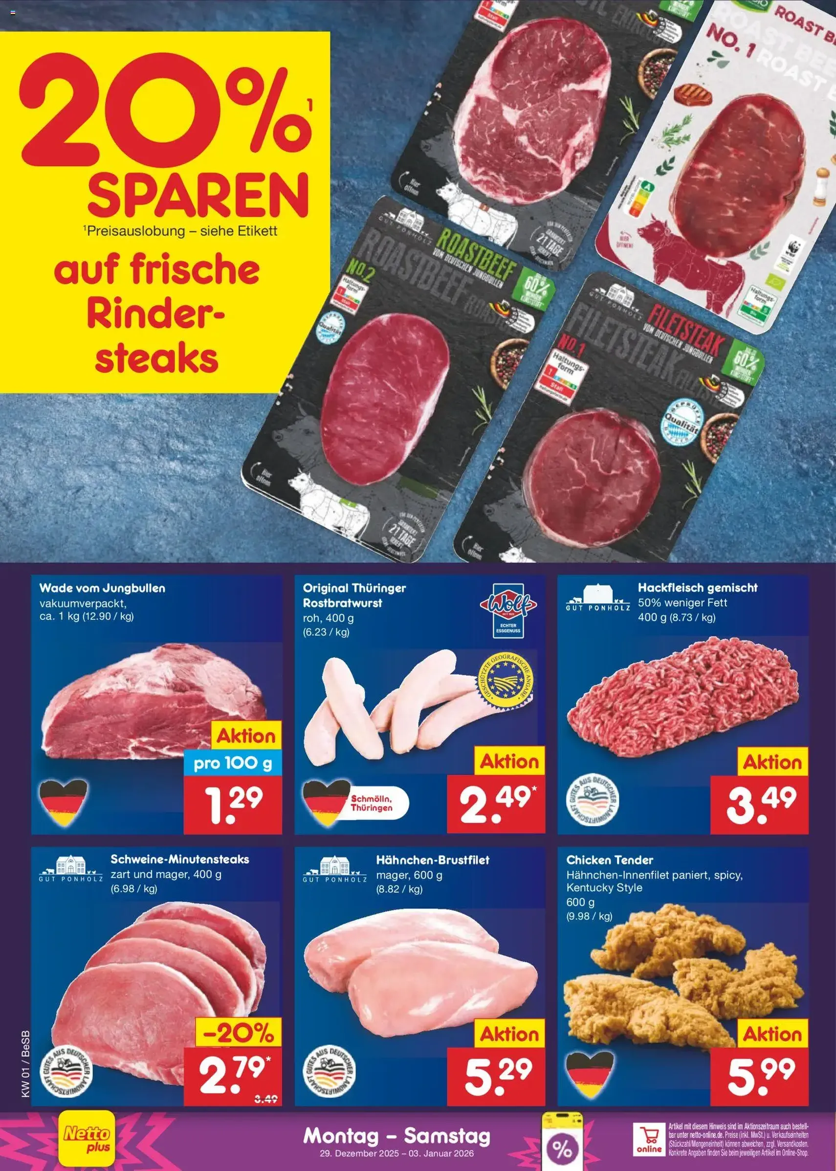 Netto Marken-Discount Prospekt - Gültiger Prospekt ab 29.12.2025, Seite 8 von insgesamt 66
