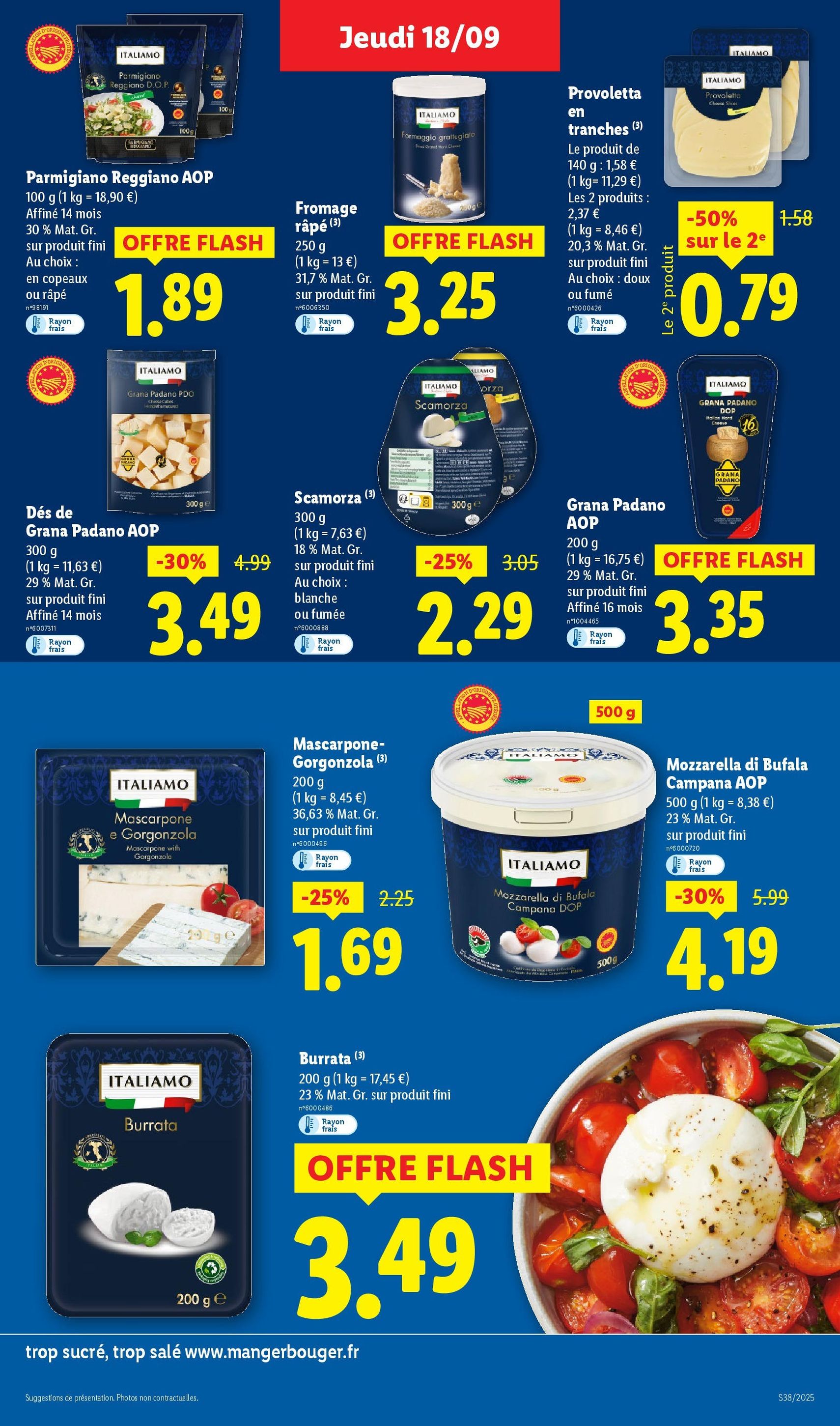 LIDL catalogue semaine 38 - brochure valable à partir du 18/09/2025, page 21 sur 75