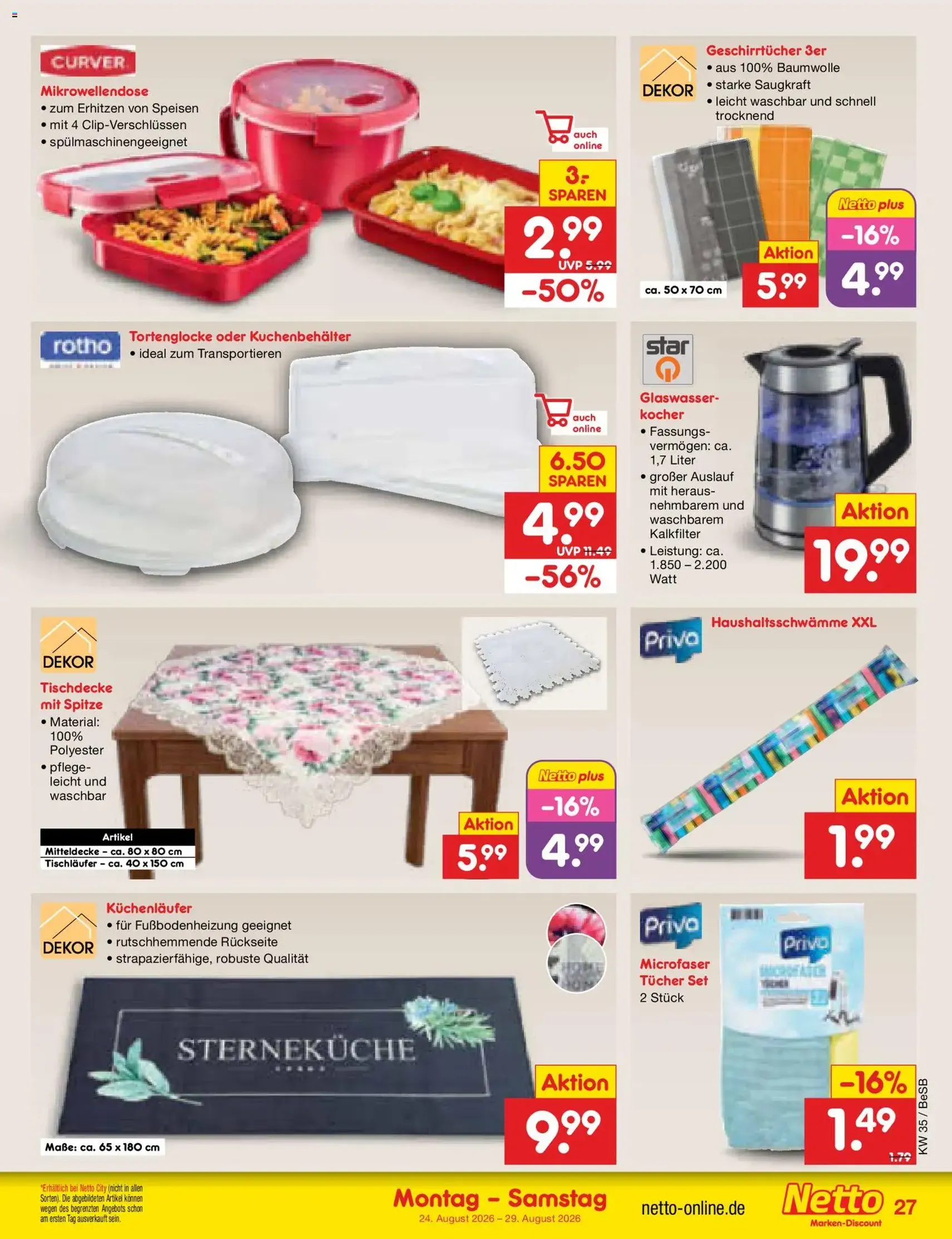 Netto Marken-Discount Prospekt - Gültiger Prospekt ab 24.08.2026, Seite 39 von insgesamt 68