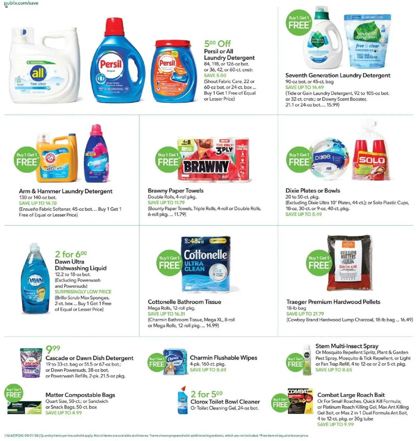 Publix Weekly Ad - valid flyer from 05/20/2026, page 16 of 20