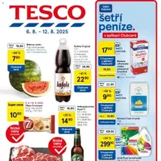 Tesco leták - Hypermarket - náhled letáku platný od 06.08.2025