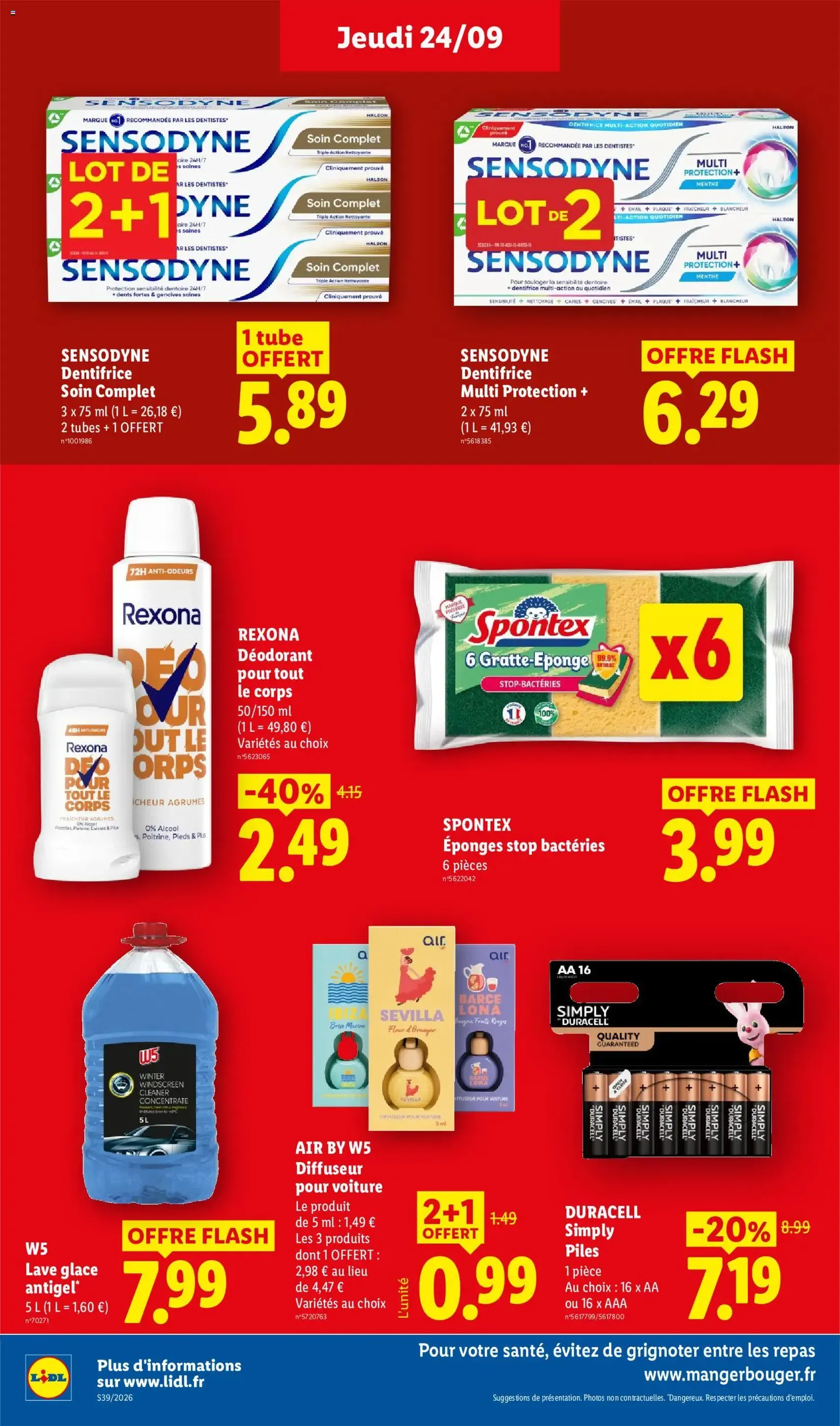 LIDL catalogue - brochure valable à partir du 24/09/2026, page 20 sur 62