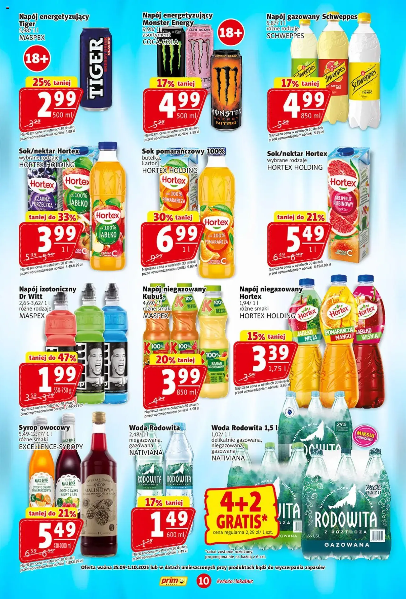 Prim Market Gazetka - ważny gazetka od 25.09.2025 strona 10 z 16