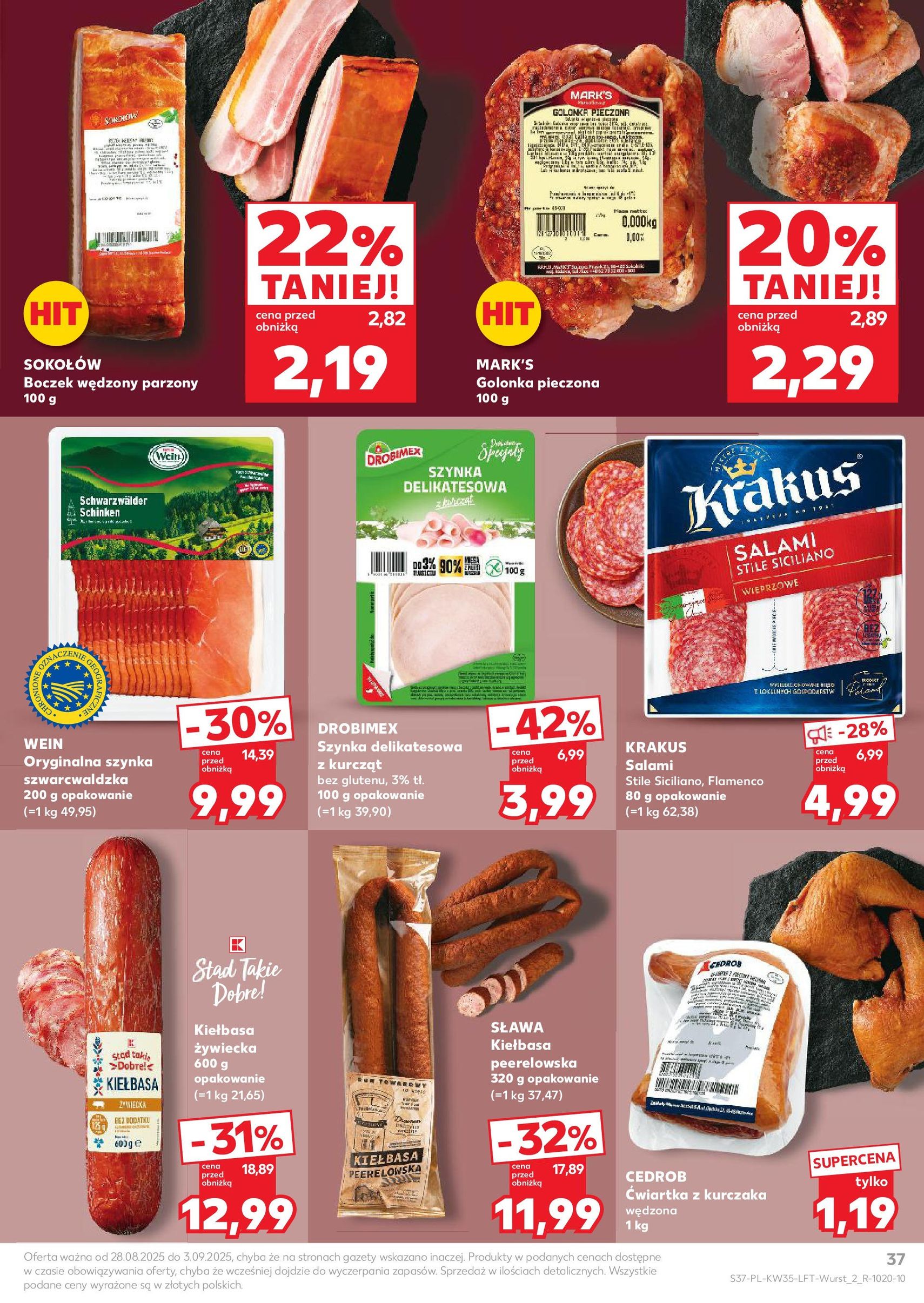Kaufland gazetka - ważny gazetka od 28.08.2025 strona 37 z 56 Kaufland gazetka - ważny gazetka od 28.08.2025 strona 37 z 56