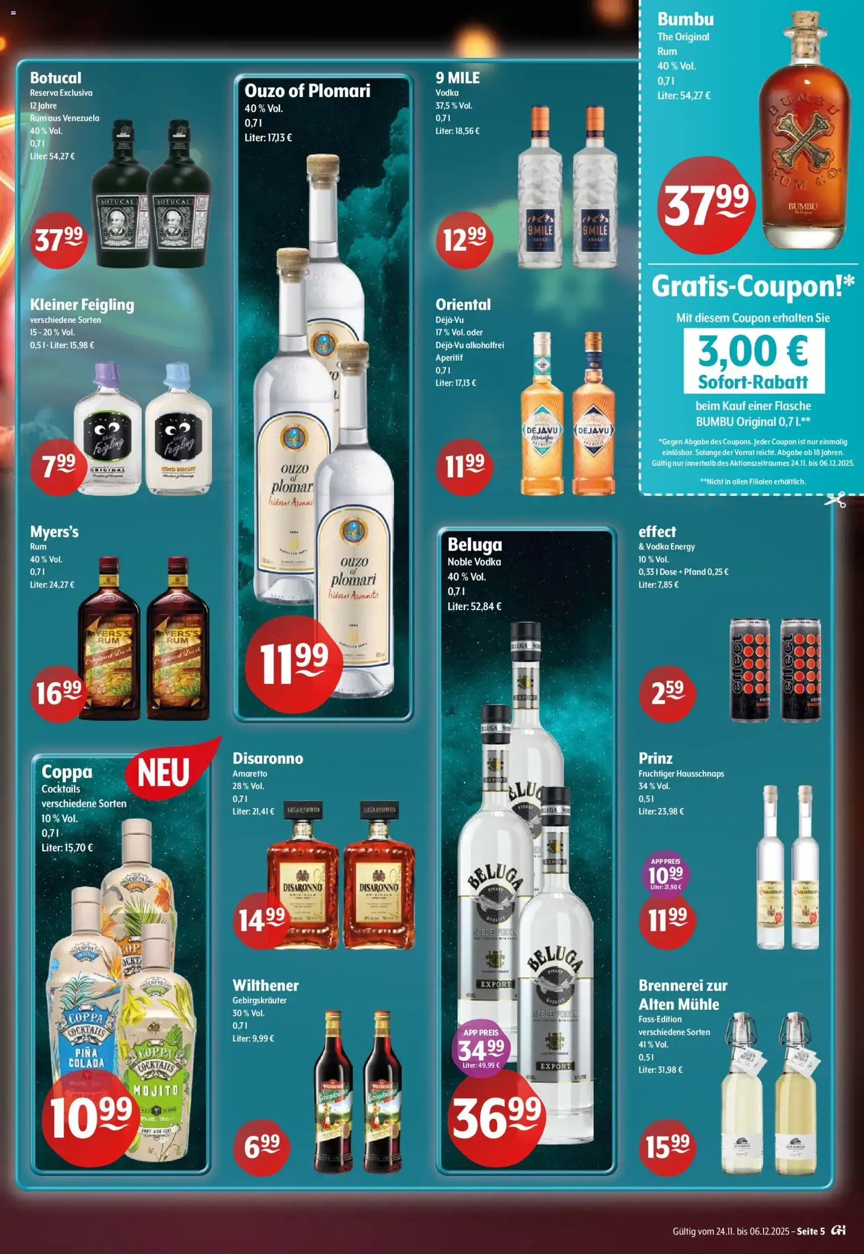 Trink und Spare - Black Friday - Gültiger Prospekt ab 24.11.2025, Seite 5 von insgesamt 11