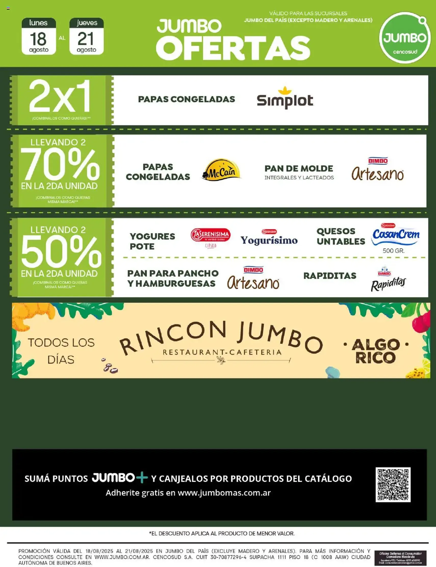Jumbo ofertas - folleto válido desde 18/08/2025 página 2 de 2