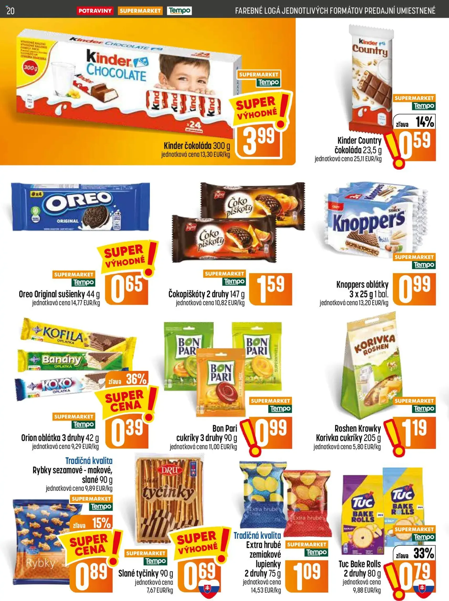 COOP Jednota leták - platný leták od 16.07.2026 strana 20 z 28
