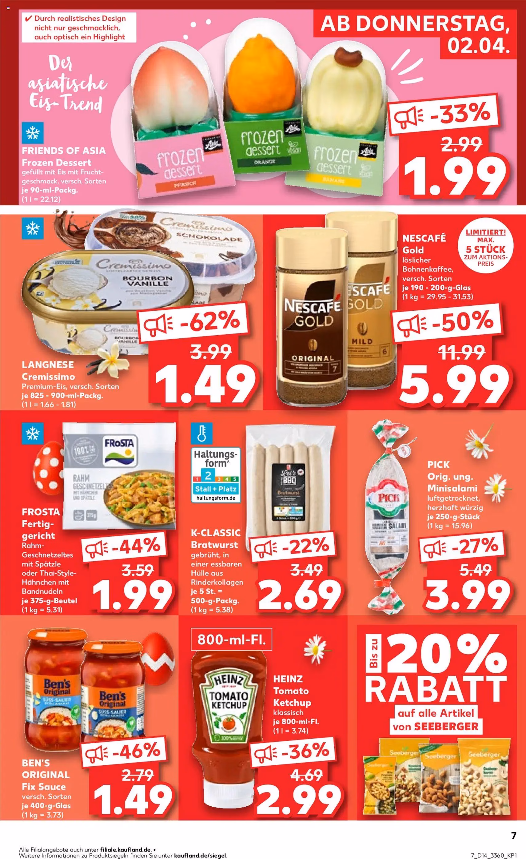 Kaufland Prospekt - Gültiger Prospekt ab 02.04.2026, Seite 7 von insgesamt 54