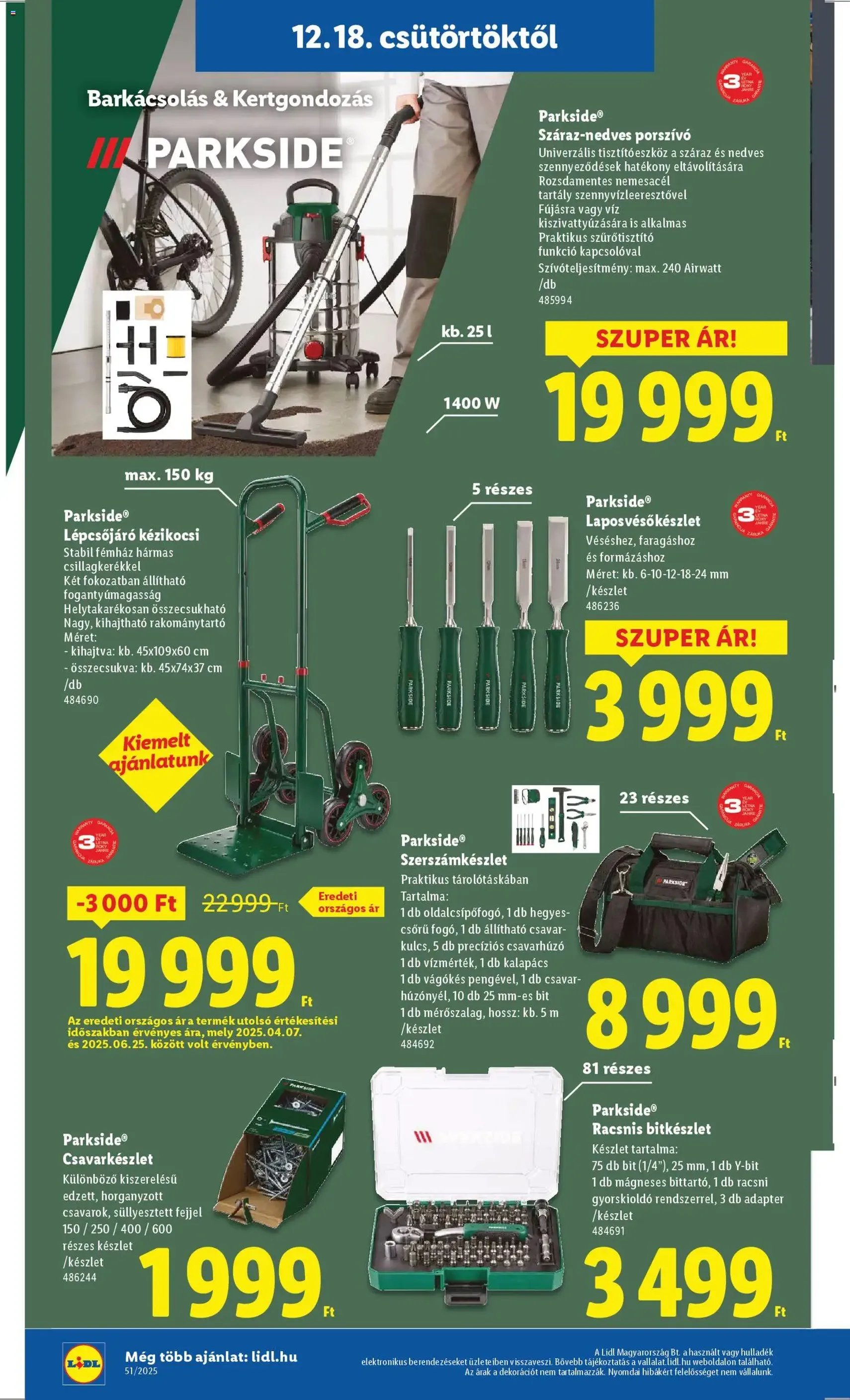 Lidl Akciós újság - 2025.12.18. érvényes szórólap 28 oldal 52 oldalból