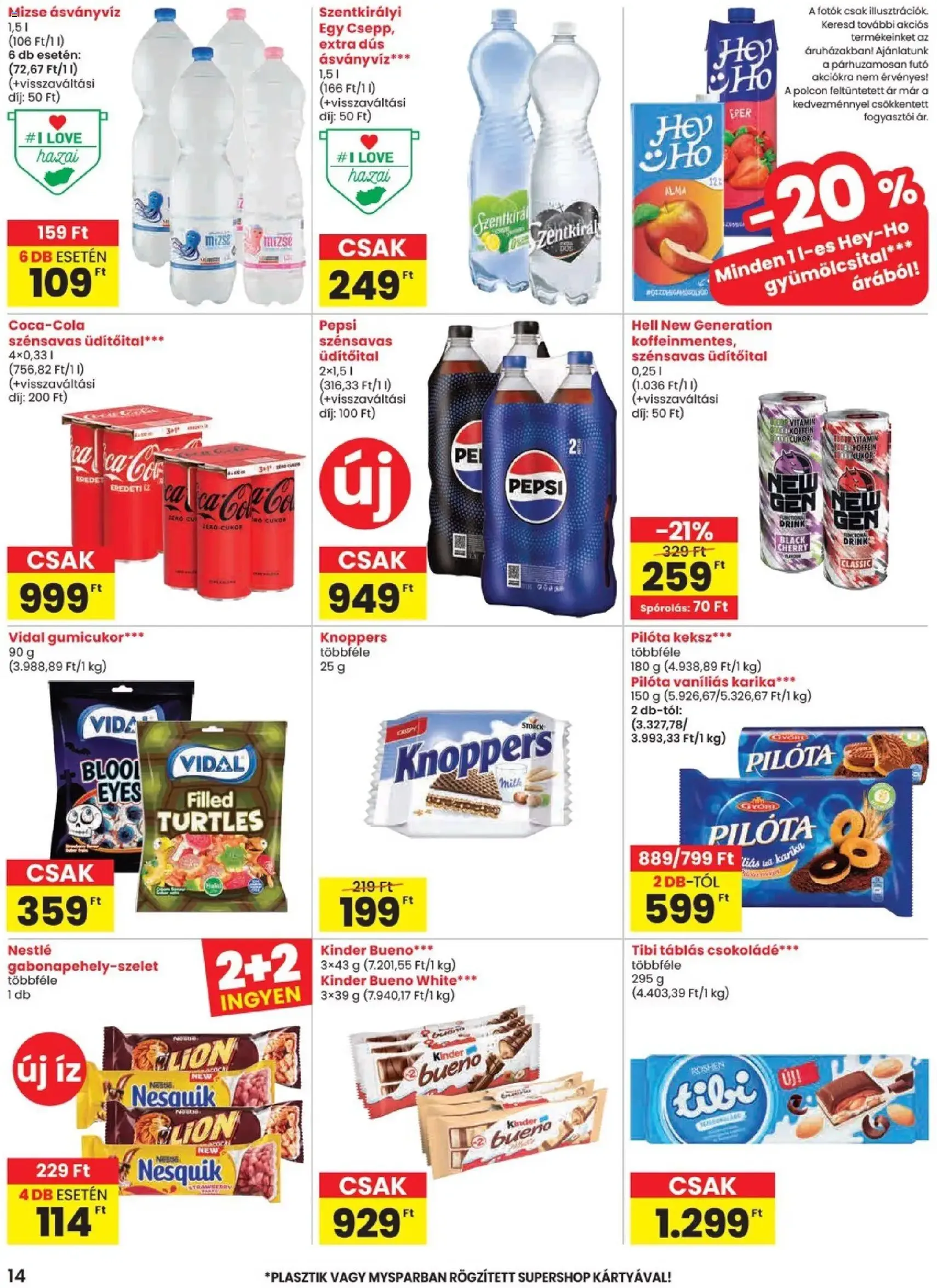 Spar akciós újság - 2026.06.11. érvényes szórólap 14 oldal 20 oldalból