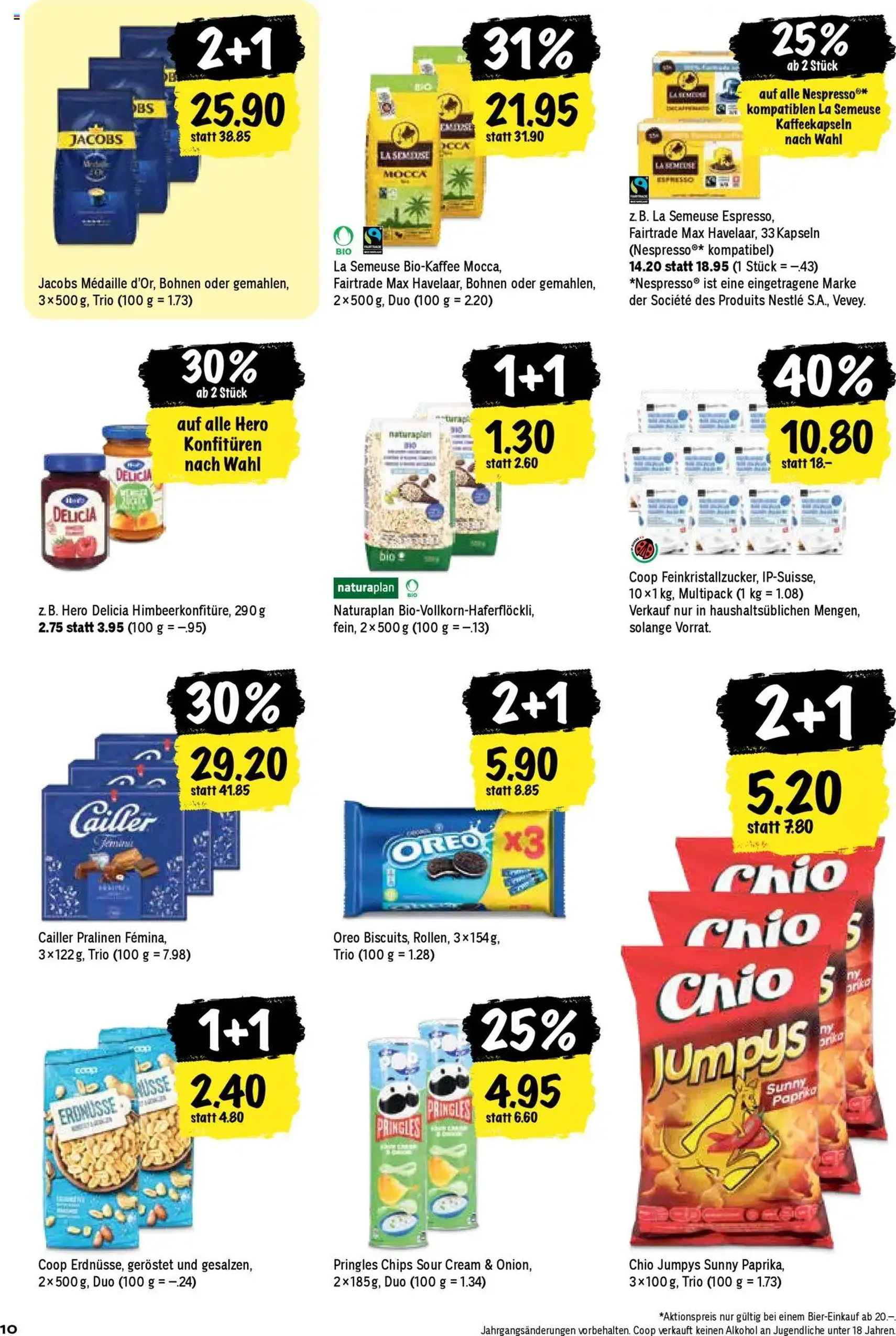 Coop Aktionen - Gültiger Prospekt ab 04.09.2025, Seite 10 von insgesamt 24 Coop Aktionen - Gültiger Prospekt ab 04.09.2025, Seite 10 von insgesamt 24