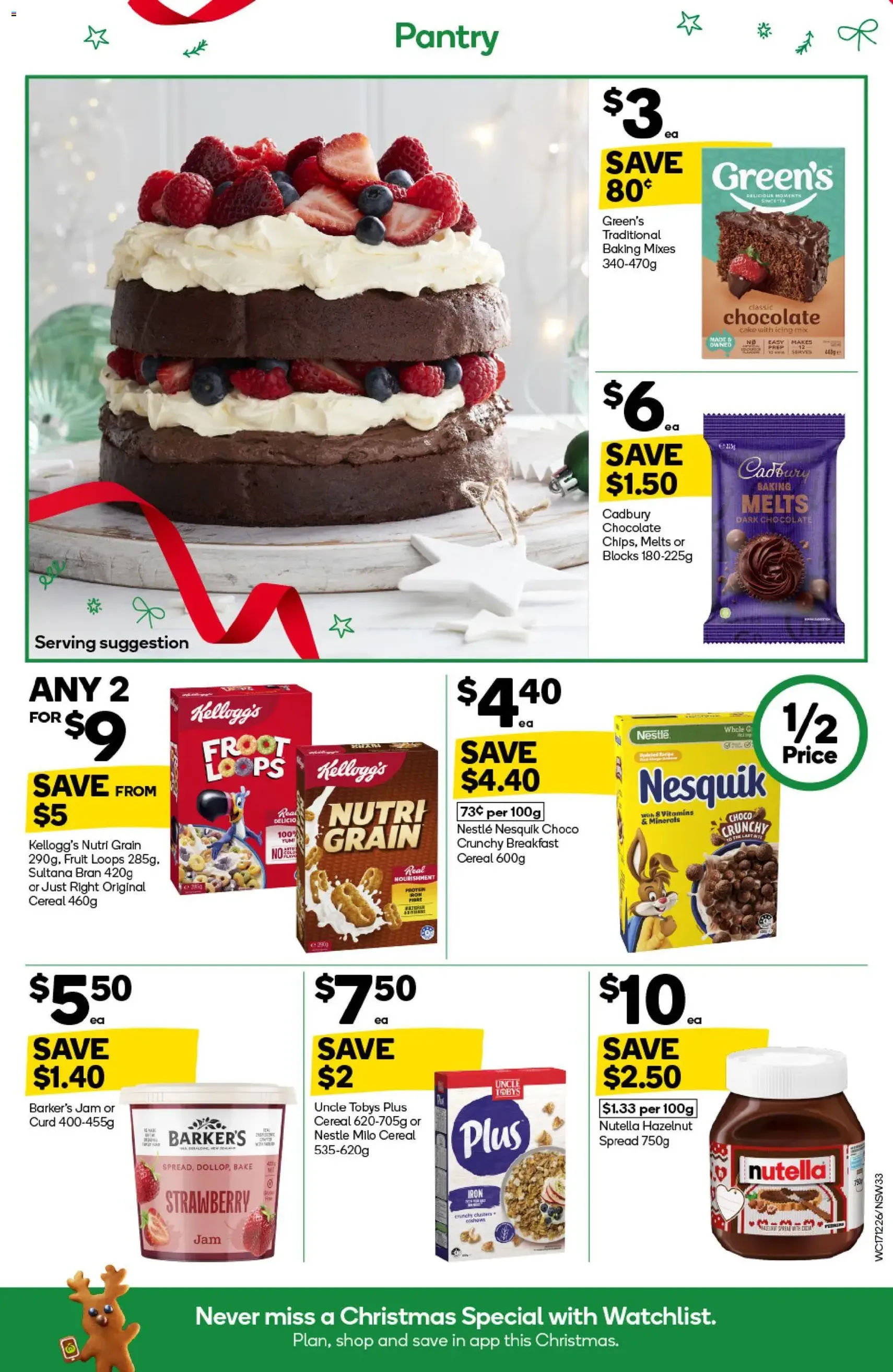 Weekly catalogue Woolworths 17/12 - valid flyer from 17/12/2025, page 33 of 58