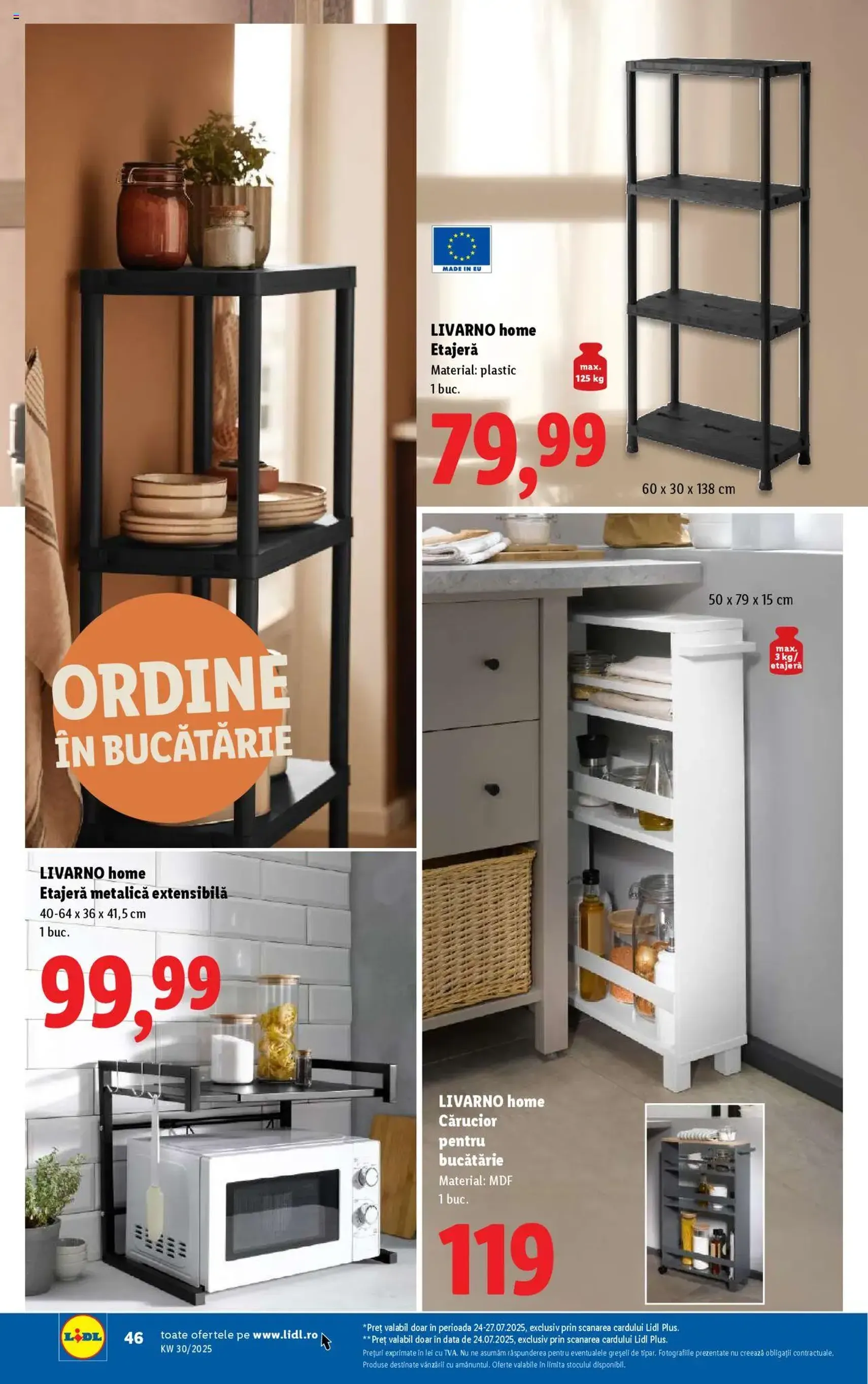 Catalog Lidl - cataloage valabile începând cu 21.07.2025 pagina 46 din 74 Catalog Lidl - cataloage valabile începând cu 21.07.2025 pagina 46 din 74