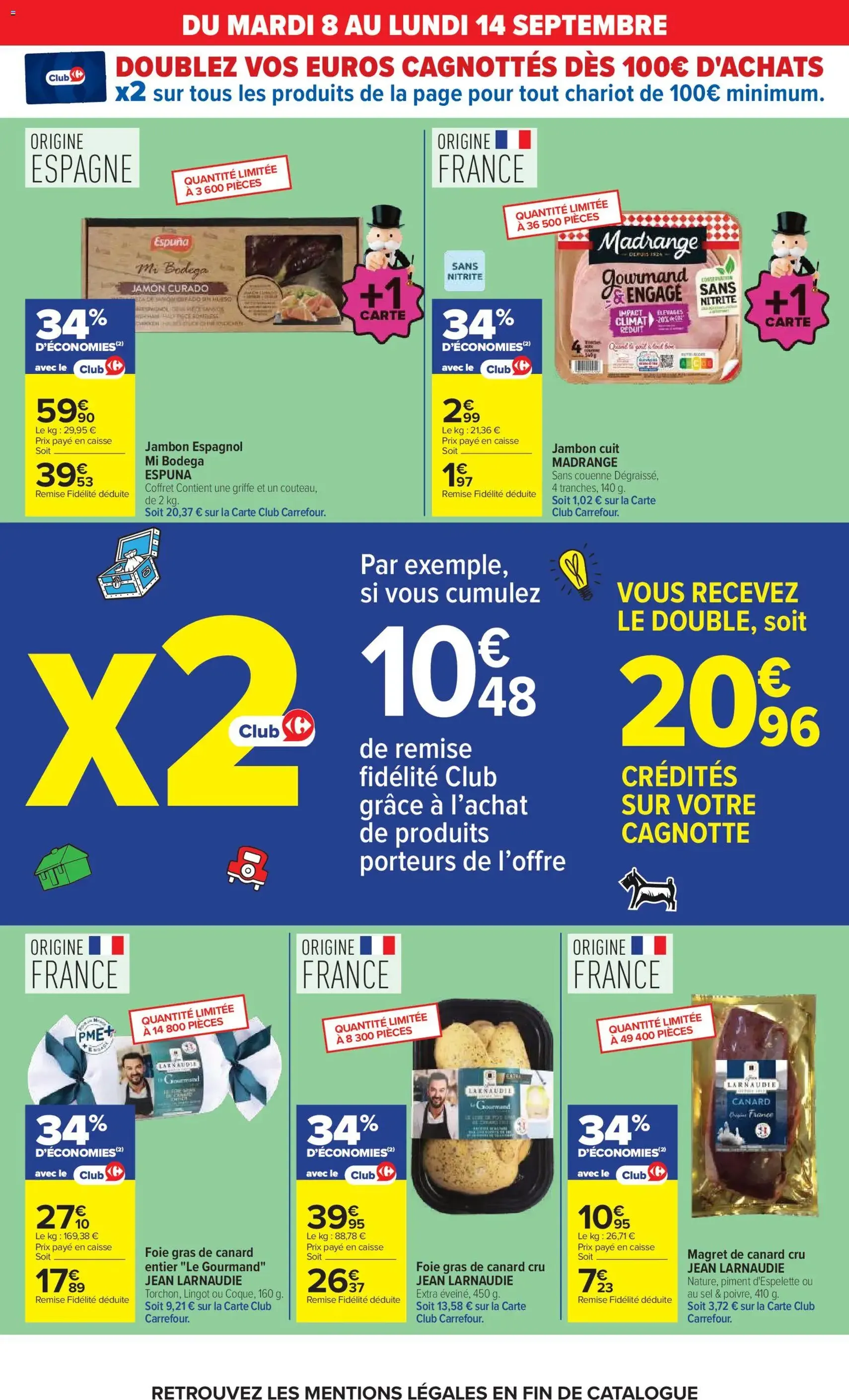Carrefour catalogue - brochure valable à partir du 08/09/2026, page 8 sur 101