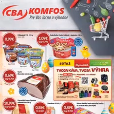 CBA Komfos leták - náhľad letáku platný od 05.03.2026