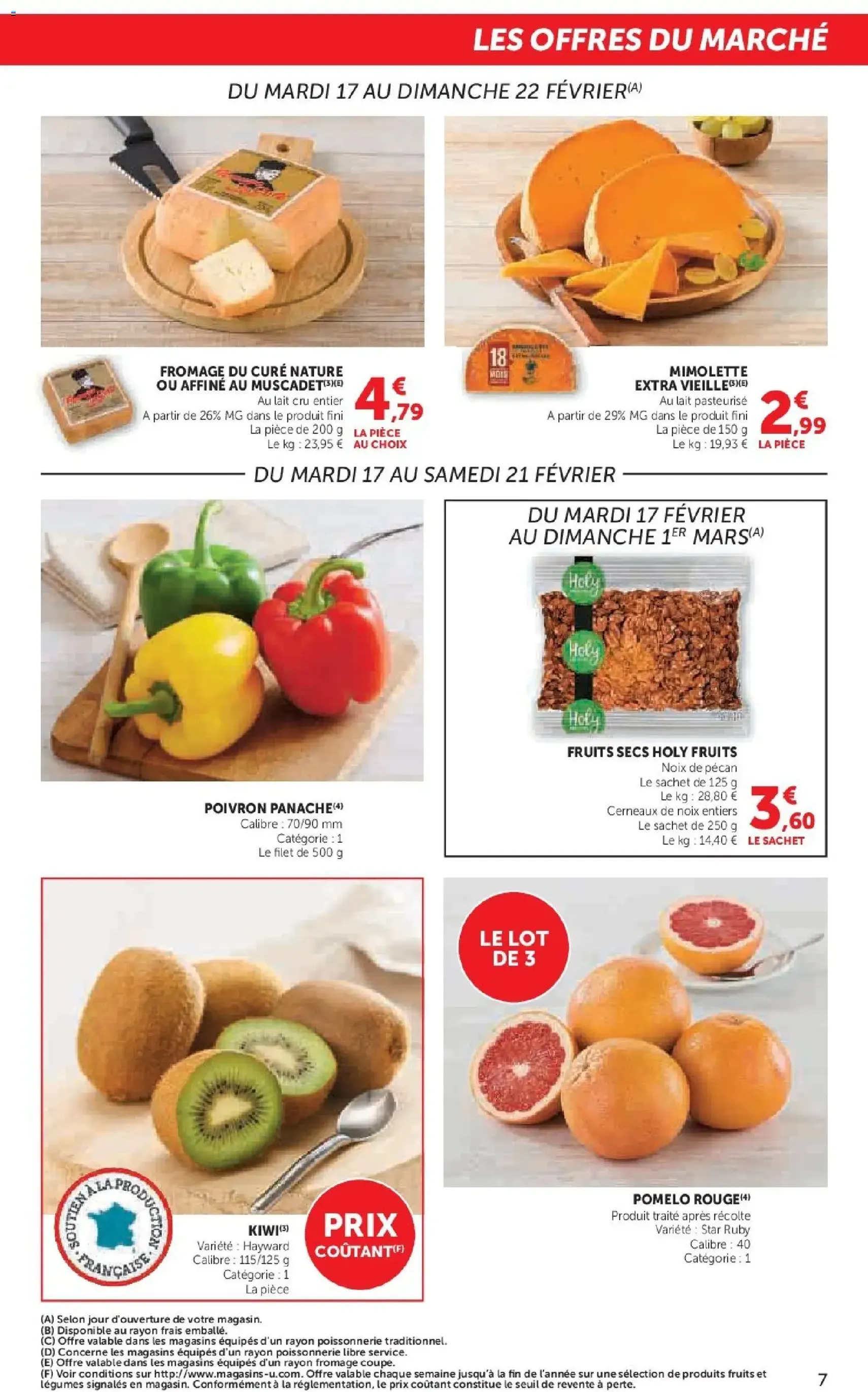 U Express Prospectus - brochure valable à partir du 17/02/2026, page 7 sur 18