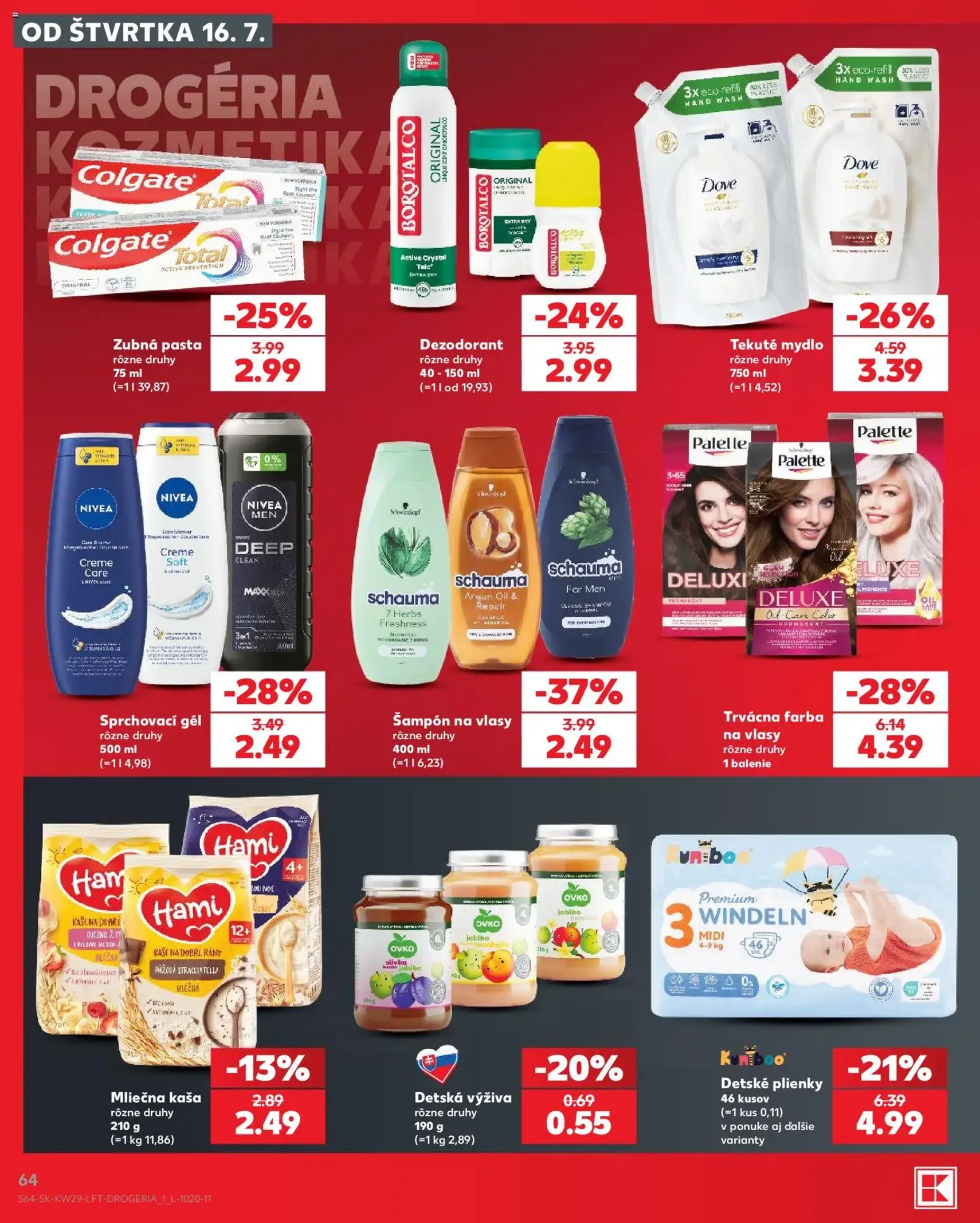 Kaufland SK akciós újság - 2026.07.16. érvényes szórólap 64 oldal 86 oldalból