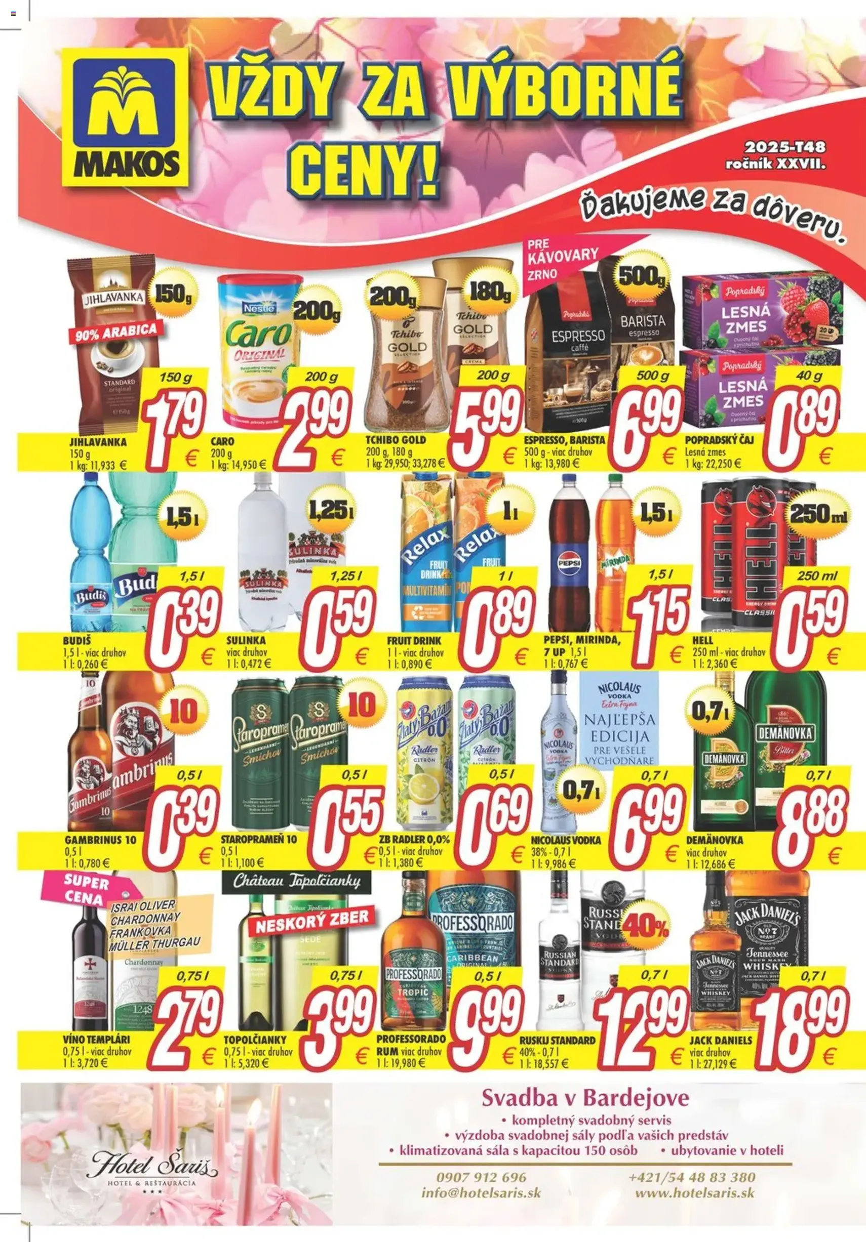 Makos leták - platný leták od 24.11.2025 strana 1 z 4