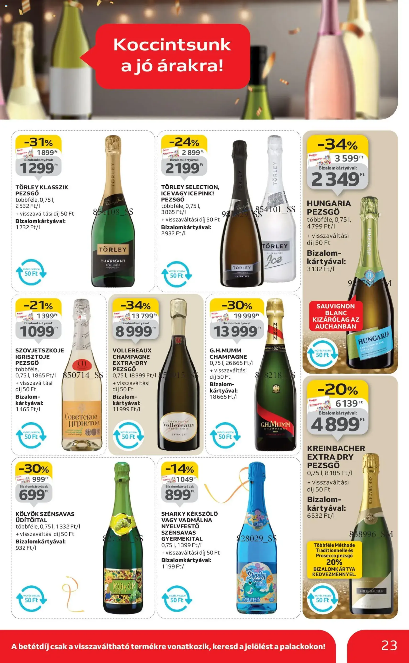 Auchan Akciós újság - 2025.12.27. érvényes szórólap 23 oldal 36 oldalból