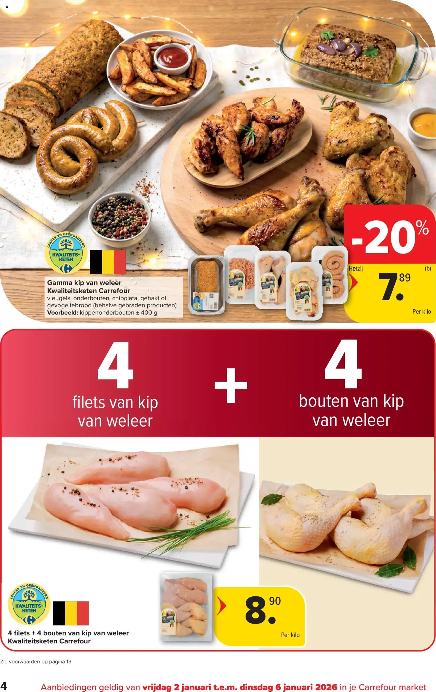 Carrefour market folder week 1 - geldige folder vanaf 02/01/2026 pagina 4 van 20