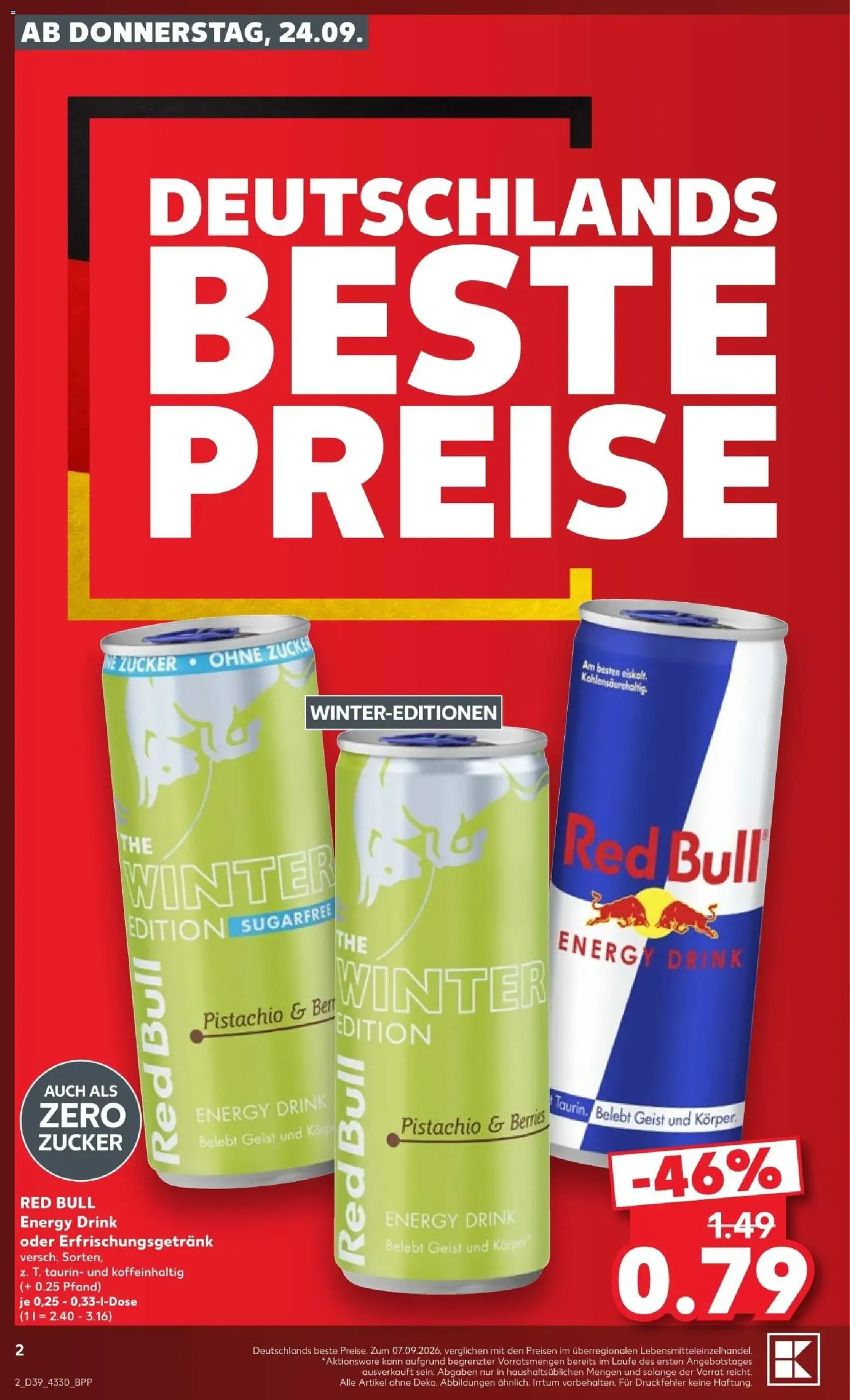 Kaufland Prospekt - Gültiger Prospekt ab 24.09.2026, Seite 2 von insgesamt 72