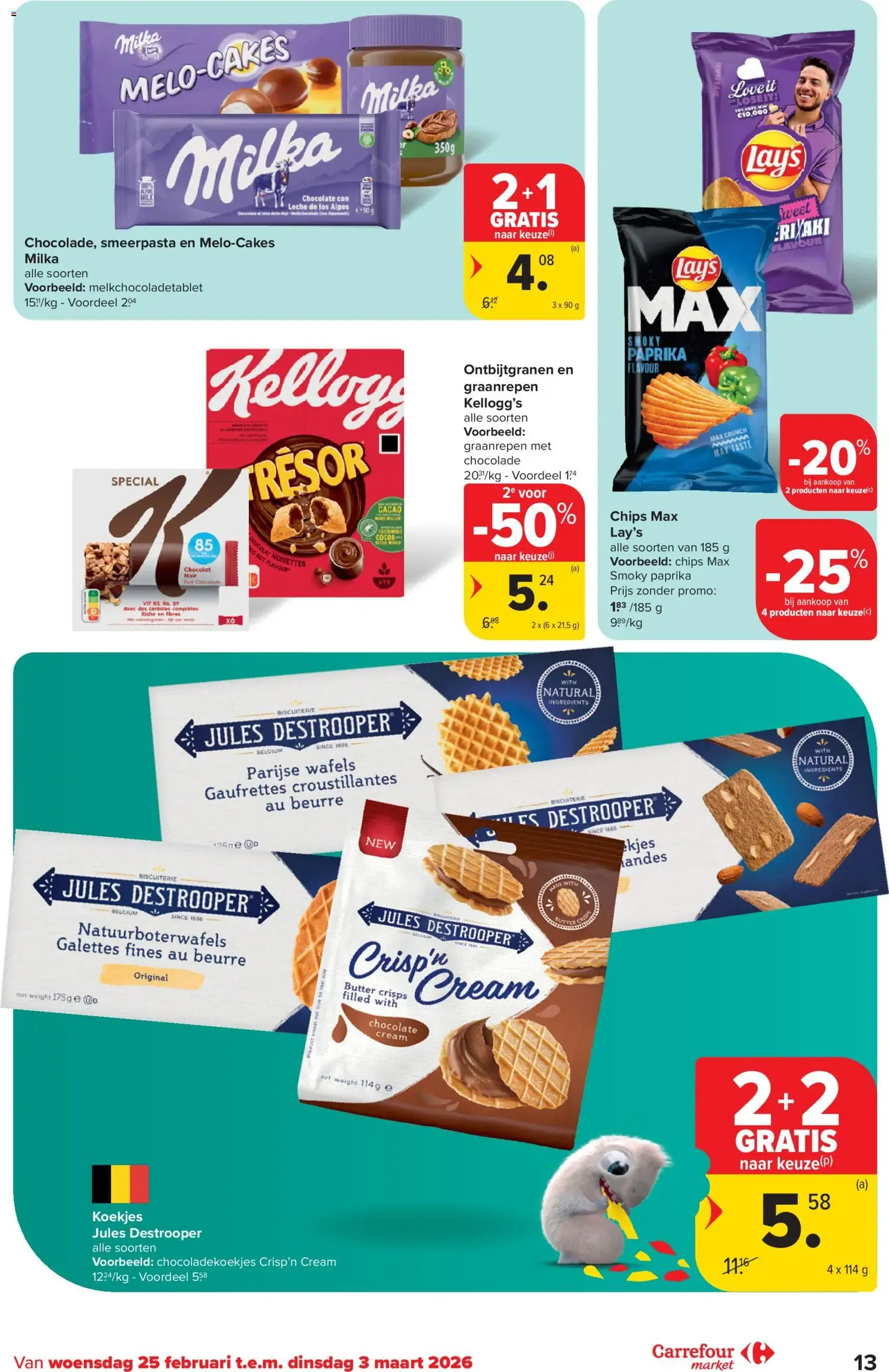 Carrefour market folder week 9 - geldige folder vanaf 25/02/2026 pagina 13 van 20