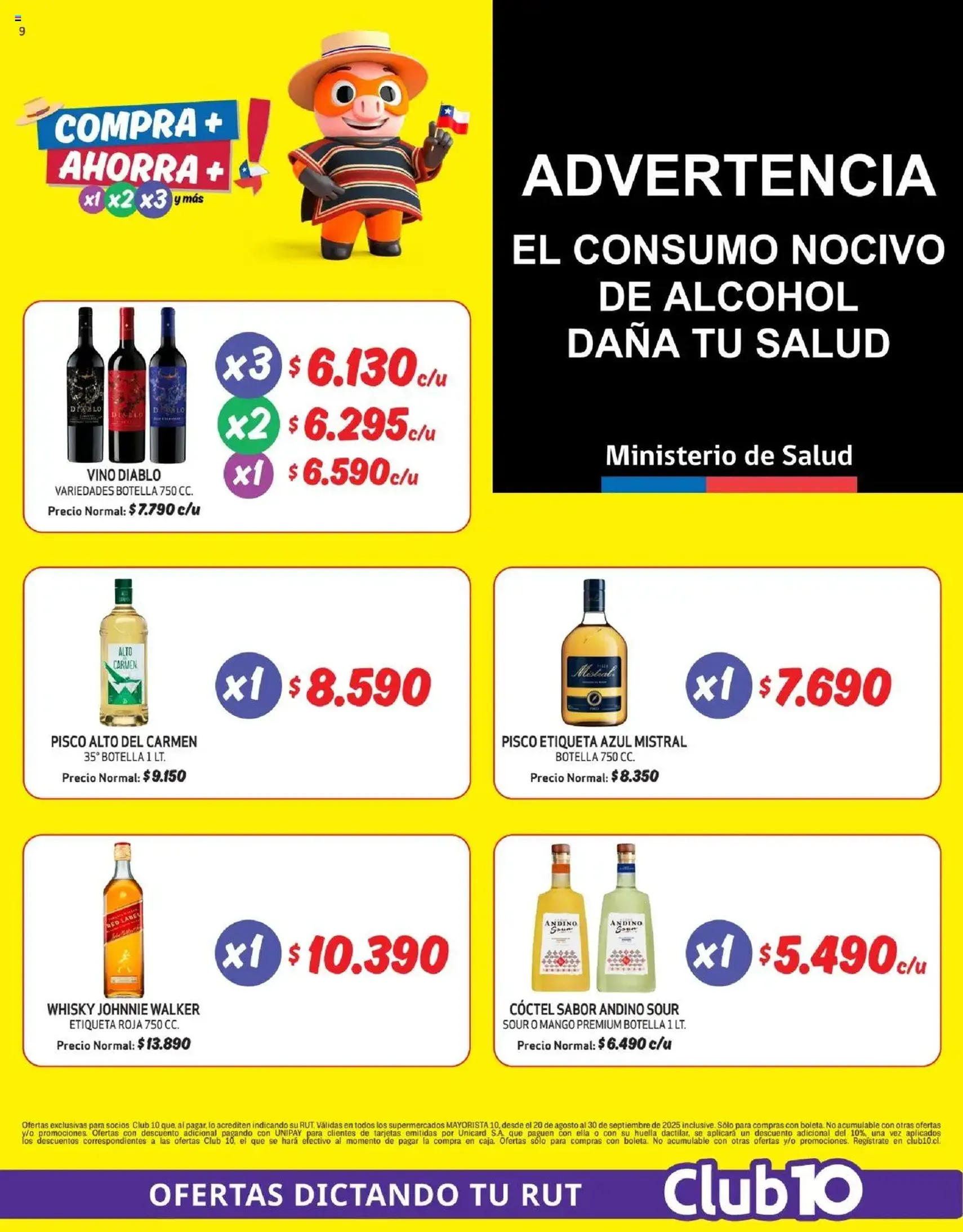 Mayorista 10 Ofertas - folleto válido desde 18.08.2025 página 9 de 18