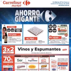 Vista previa del folleto Carrefour Market catálogo válido desde 27/01/2026
