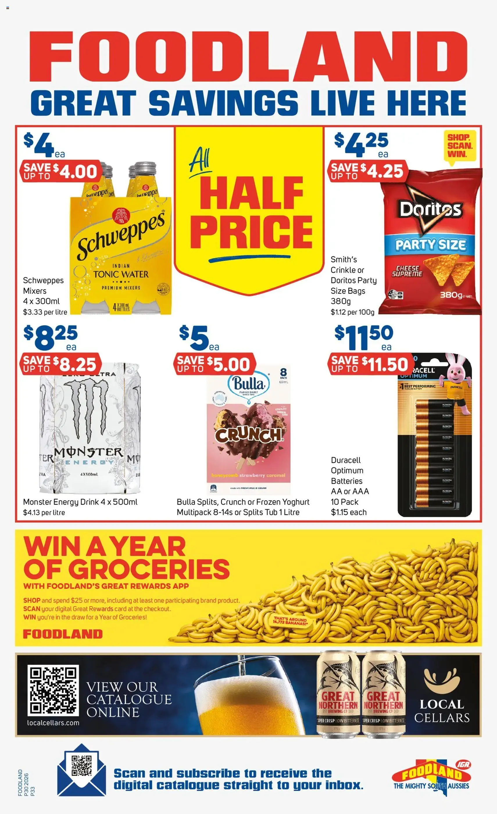 Foodland catalogue - valid flyer from 22/07/2026, page 33 of 33