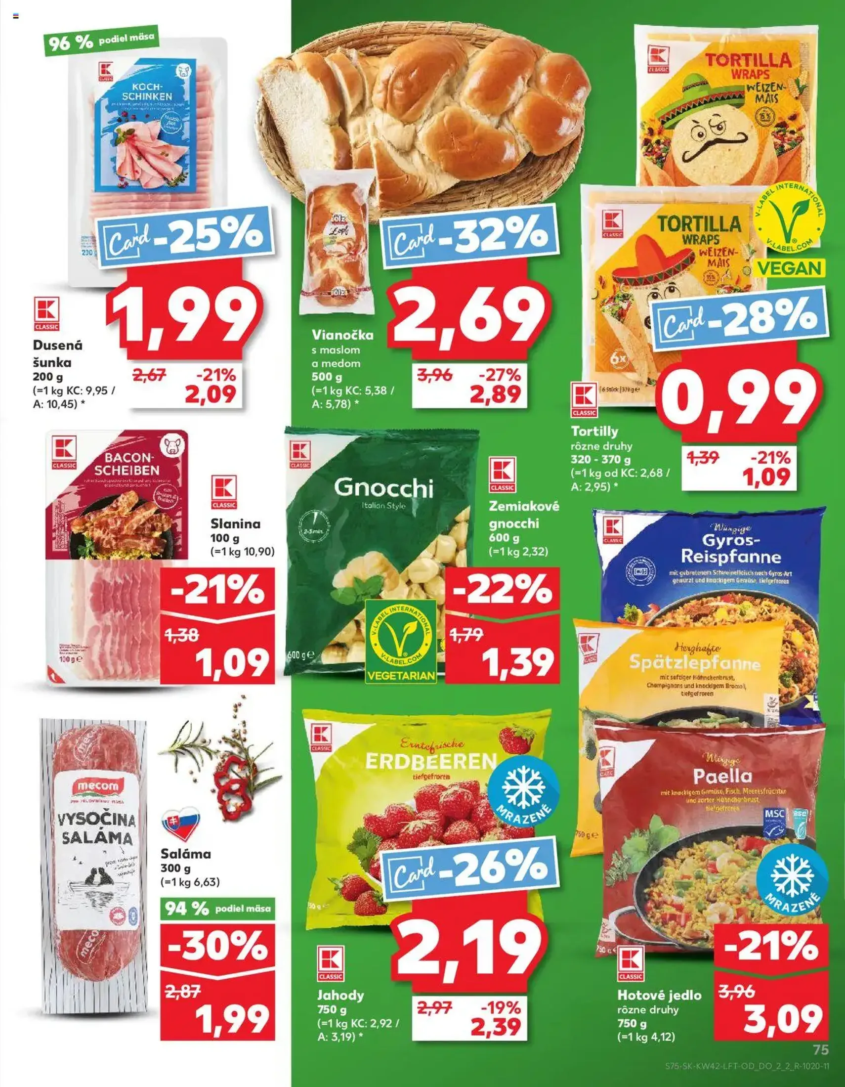 Kaufland Bratislava-Avion - platný leták od 16.10.2025 strana 75 z 78