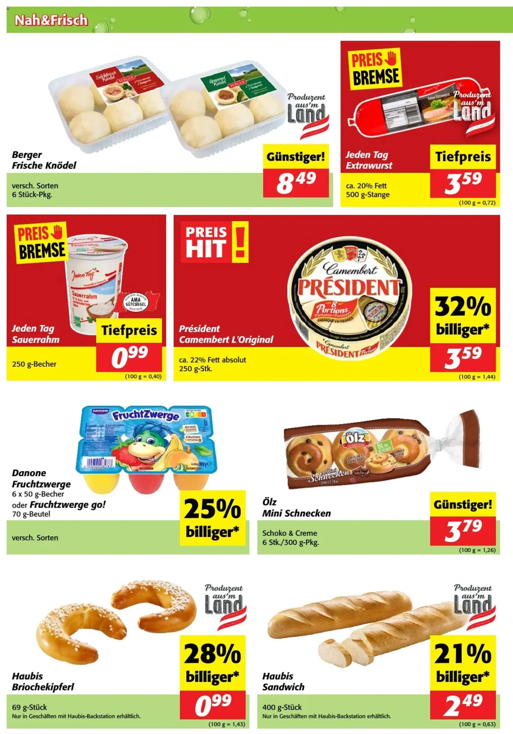 Nah und Frisch Flugblatt - Gültiger Prospekt ab 18.03.2026, Seite 2 von insgesamt 8