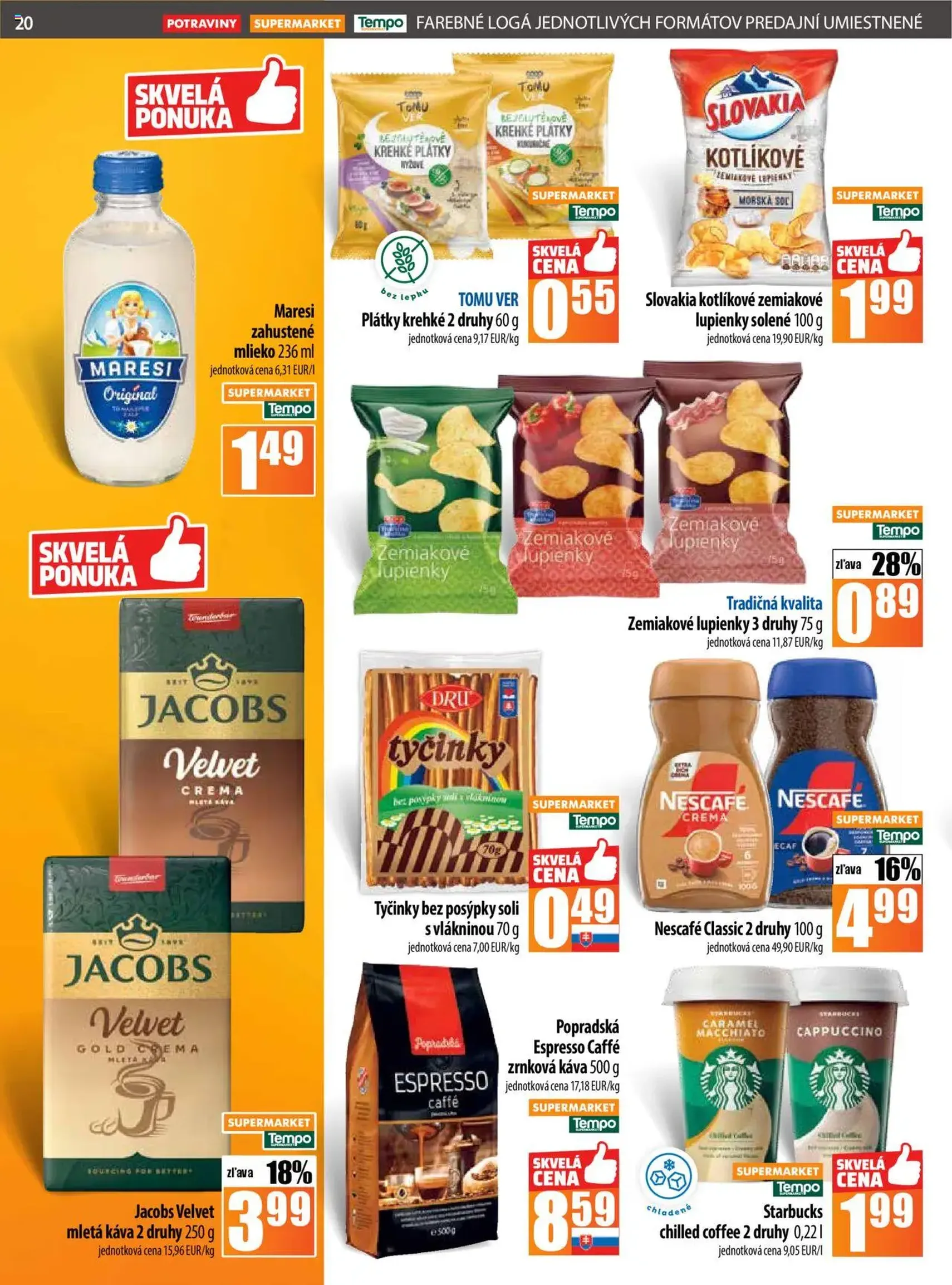 COOP Jednota leták - platný leták od 07.08.2025 strana 20 z 28 COOP Jednota leták - platný leták od 07.08.2025 strana 20 z 28