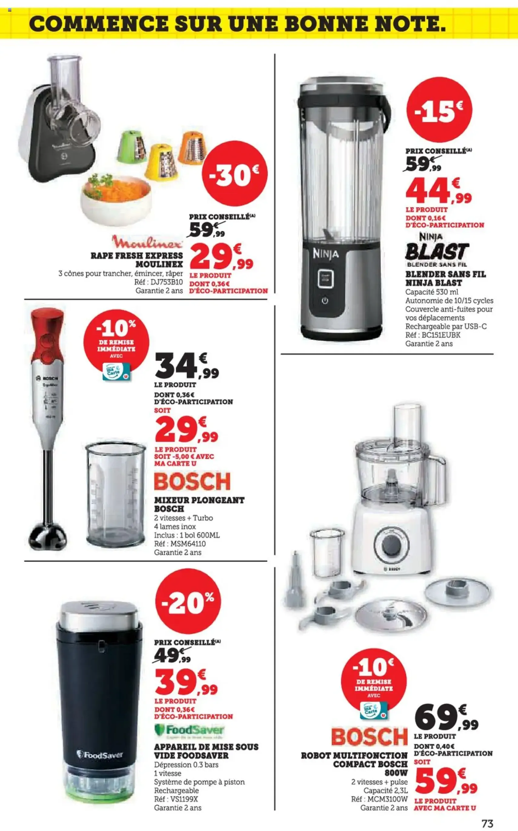 Hyper U catalogue - brochure valable à partir du 12/08/2025, page 73 sur 96 Hyper U catalogue - brochure valable à partir du 12/08/2025, page 73 sur 96