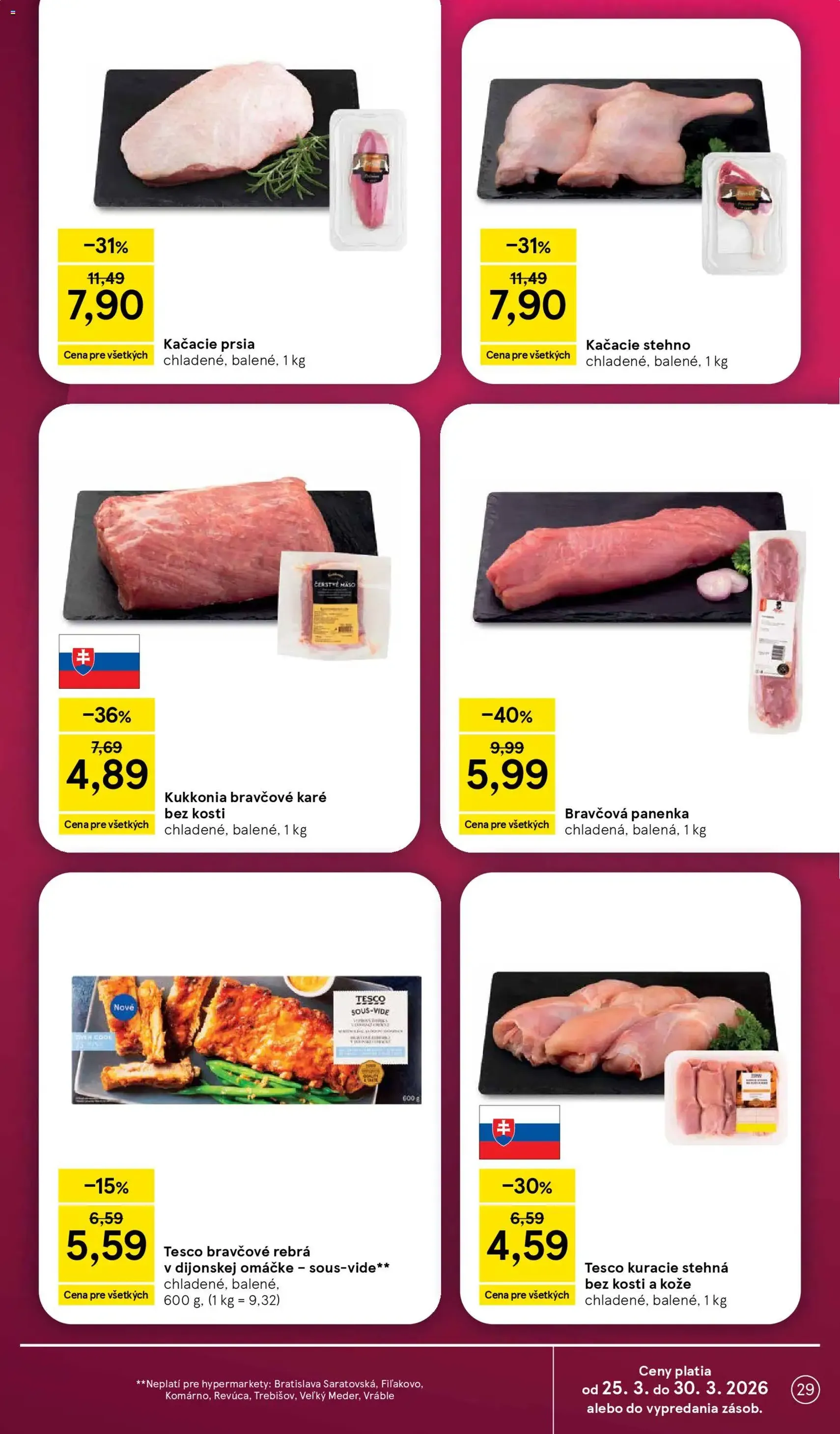 Tesco Hypermarket - leták - platný leták od 25.03.2026 strana 29 z 43