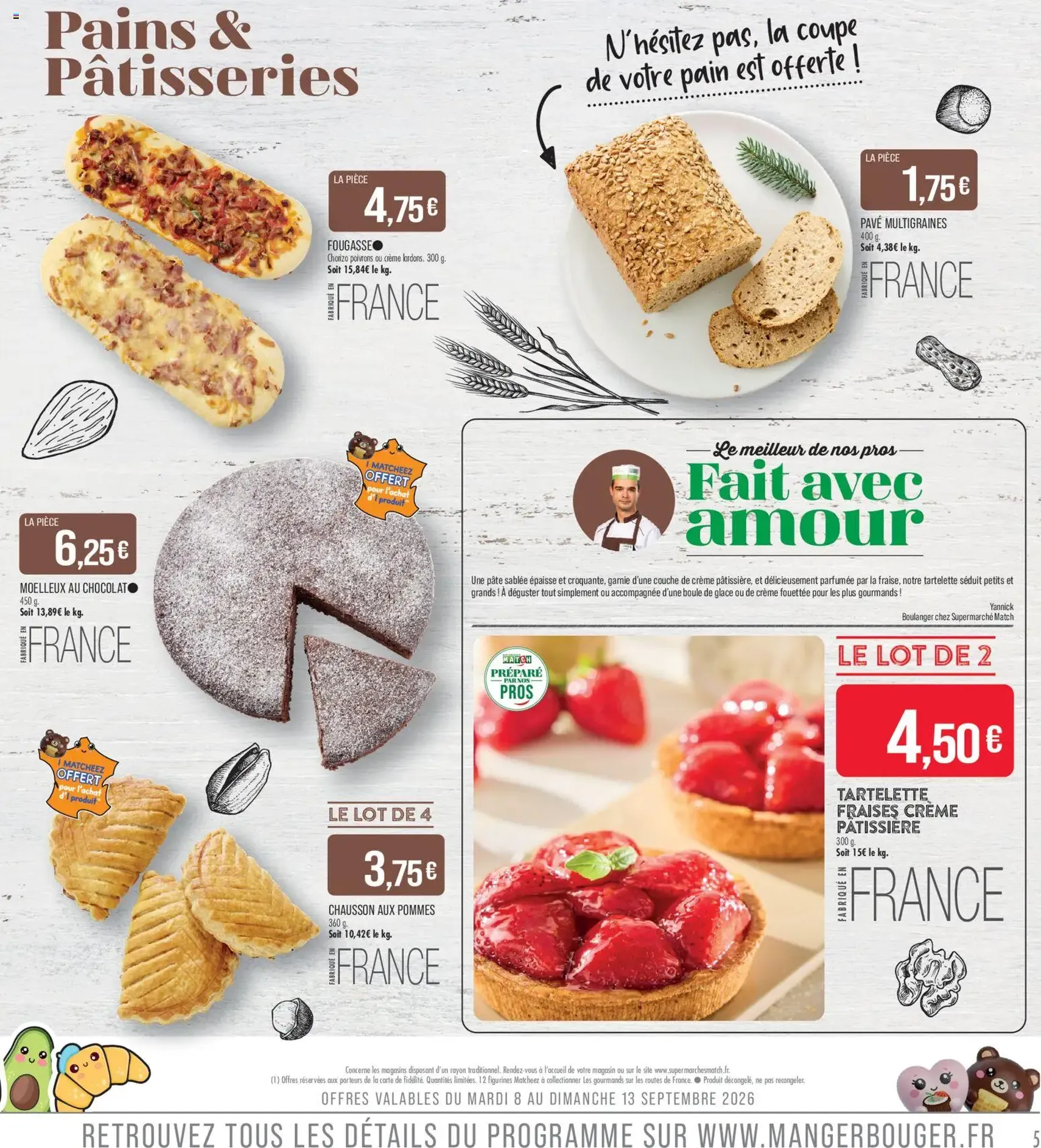 Match Supermarché catalogue - brochure valable à partir du 08/09/2026, page 5 sur 26