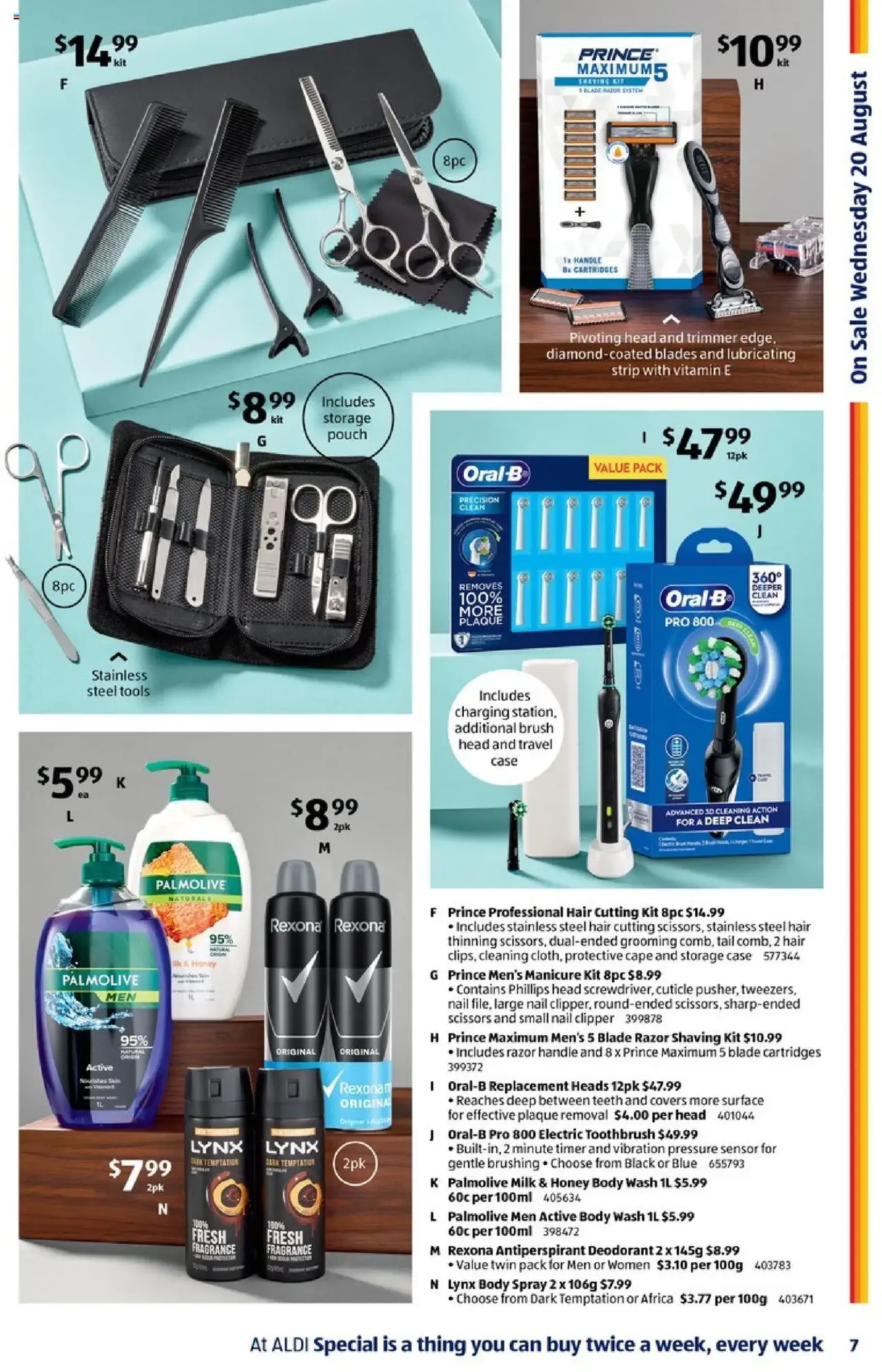 Catalogue Aldi - valid flyer from 20/08/2025, page 7 of 24 Catalogue Aldi - valid flyer from 20/08/2025, page 7 of 24