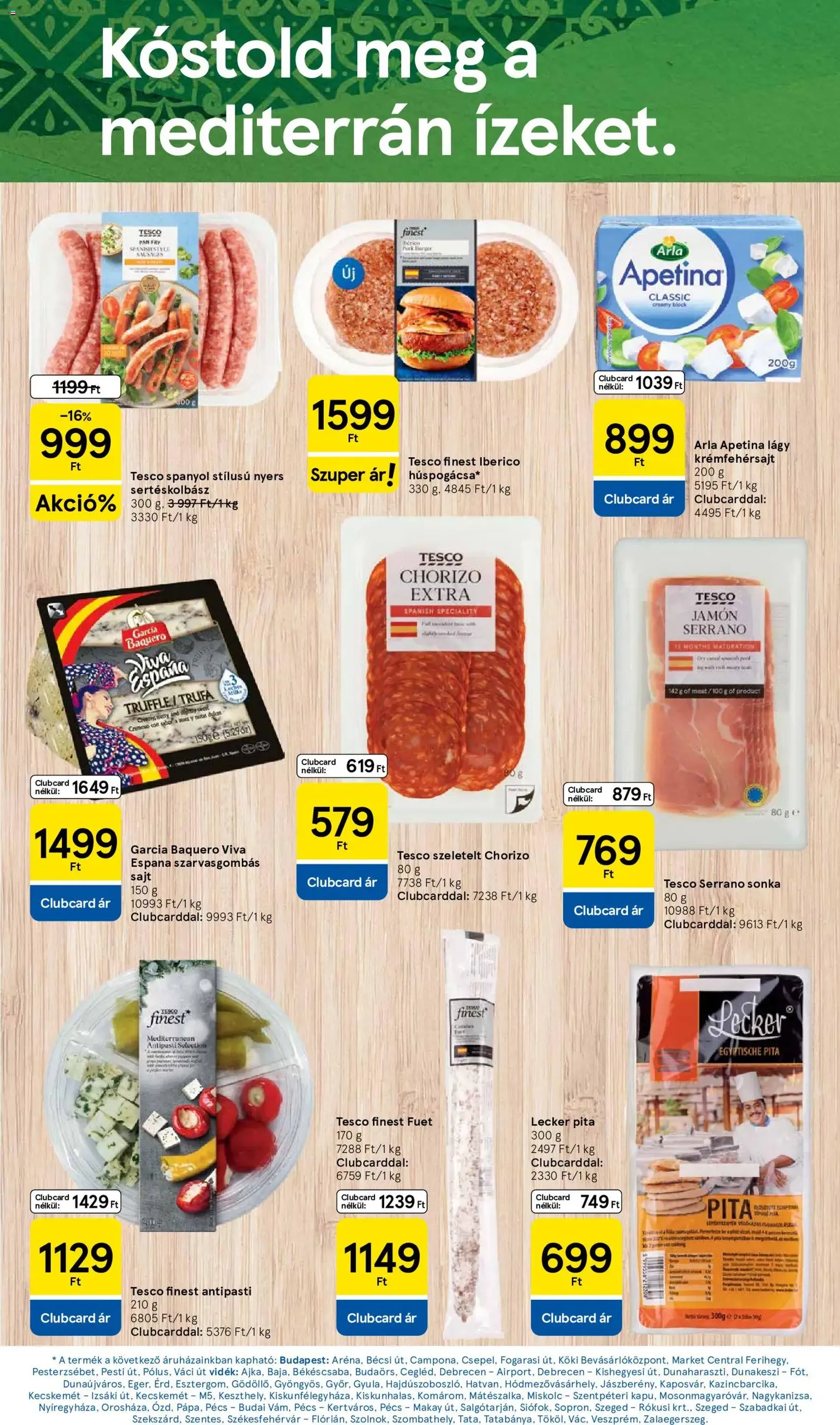 Tesco aktuális akciós újság - 2026.07.23. érvényes szórólap 10 oldal 30 oldalból