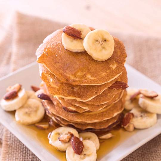 Anteprima ricetta Pancake con Farina di Avena, Albumi e Yogurt Greco