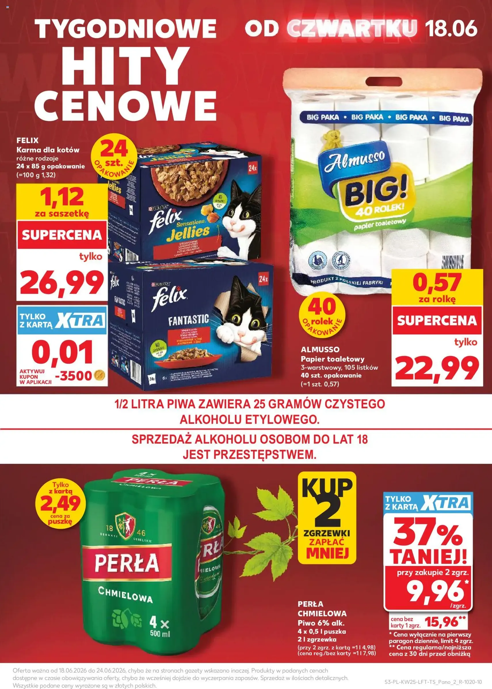 Kaufland gazetka - ważny gazetka od 18.06.2026 strona 3 z 70