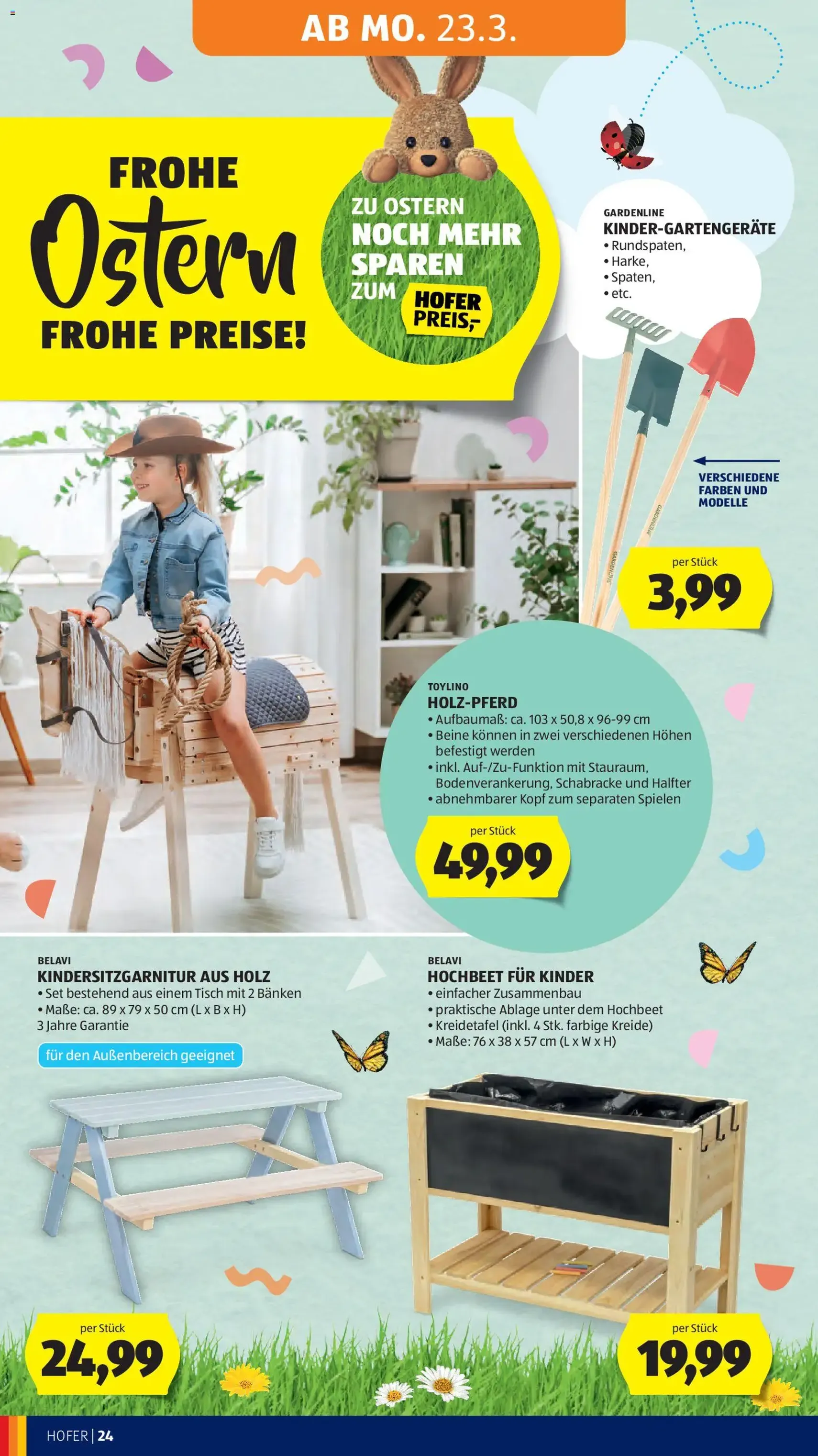 Hofer Flugblatt - Gültiger Prospekt ab 23.03.2026, Seite 32 von insgesamt 49