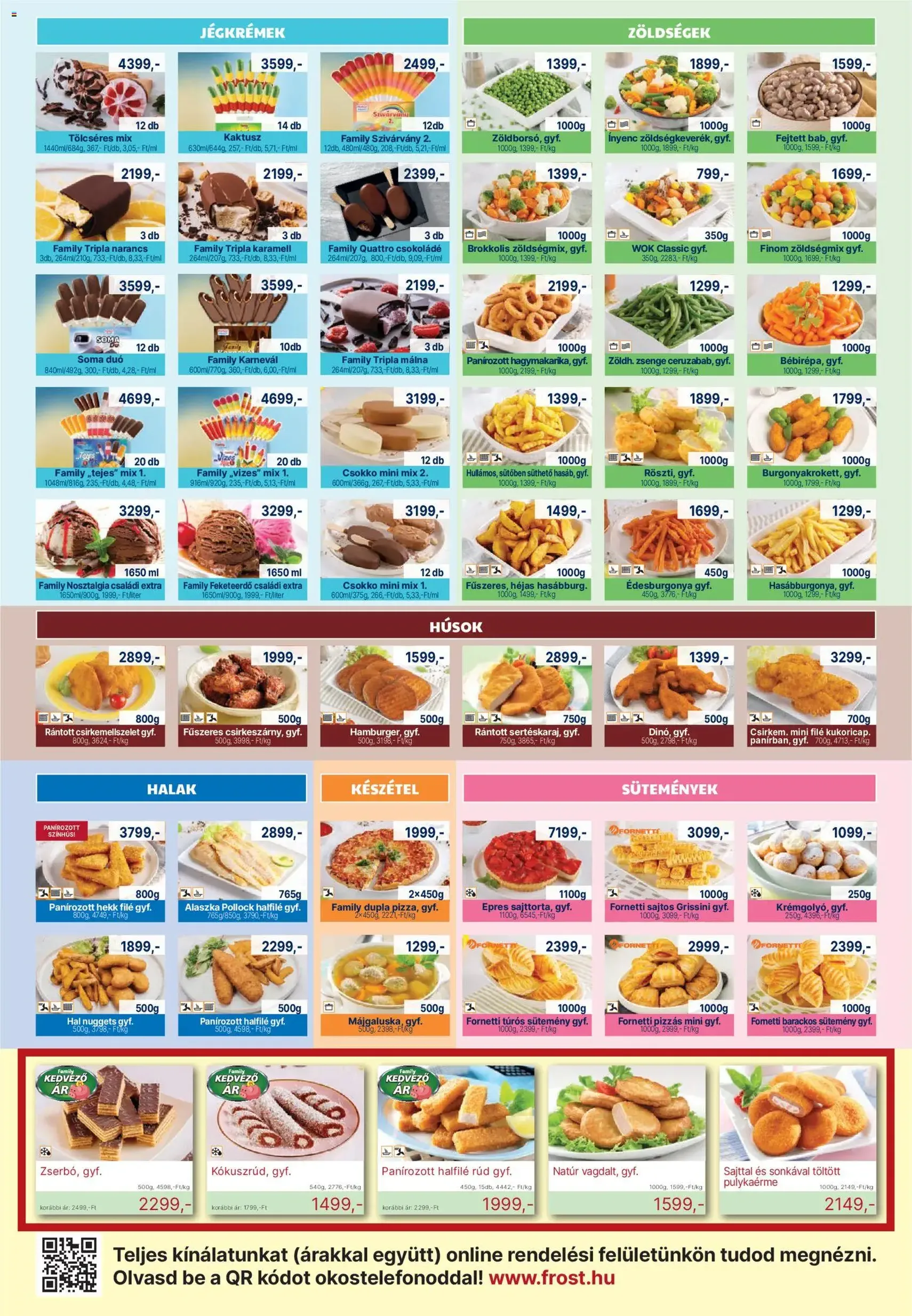 Family Frost Akciós újság - 2026.02.01. érvényes szórólap 2 oldal 2 oldalból
