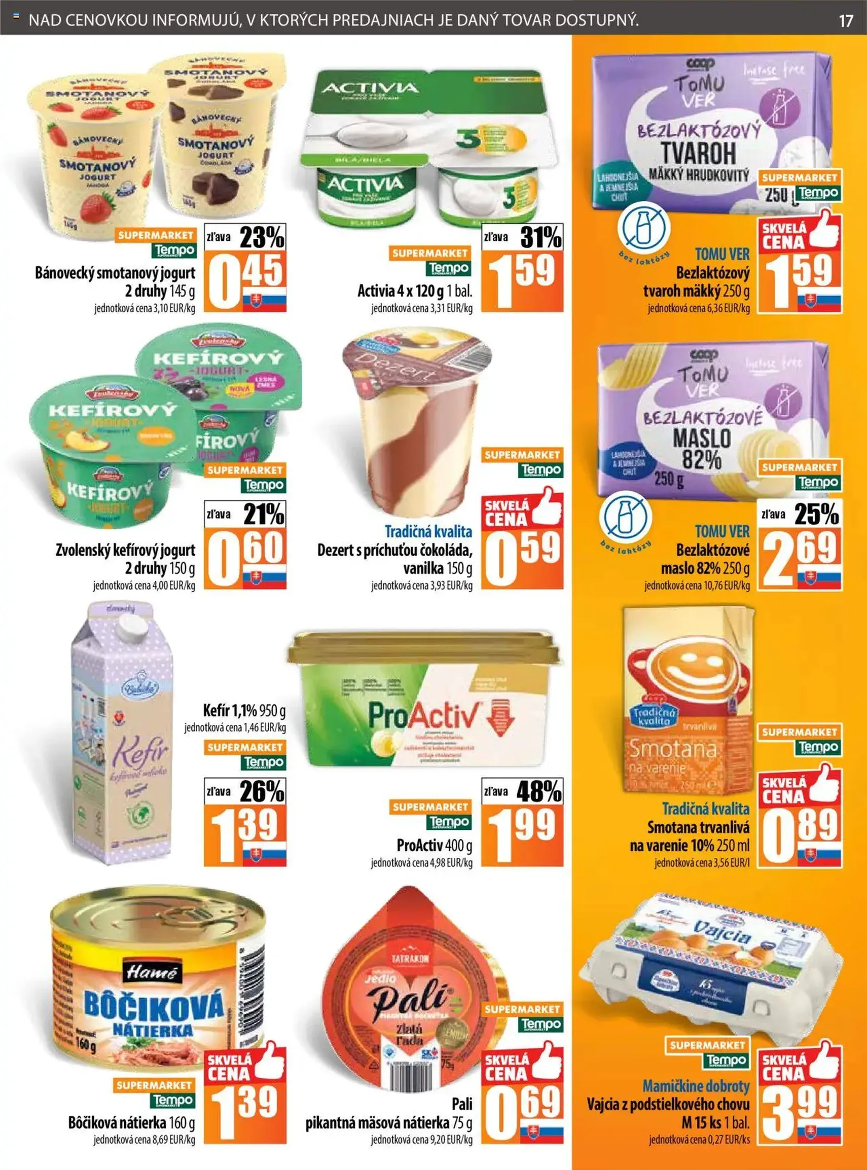 COOP Jednota leták - platný leták od 28.08.2025 strana 17 z 28 COOP Jednota leták - platný leták od 28.08.2025 strana 17 z 28