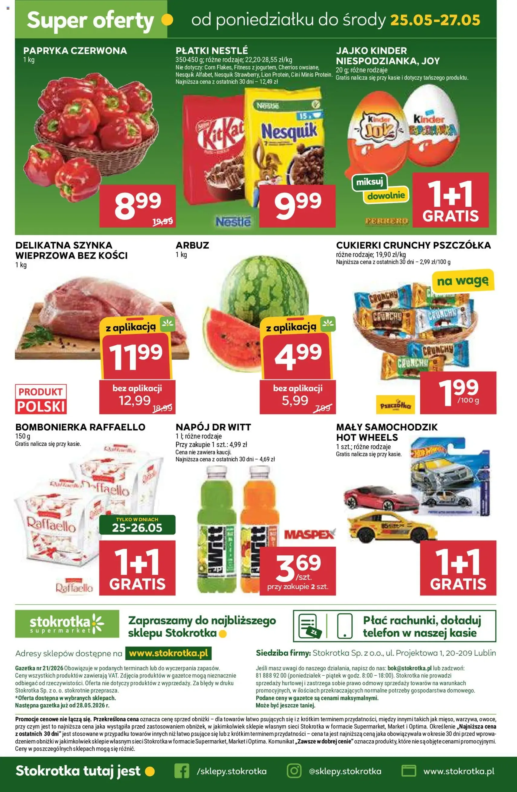 Stokrotka gazetka - ważny gazetka od 21.05.2026 strona 60 z 61