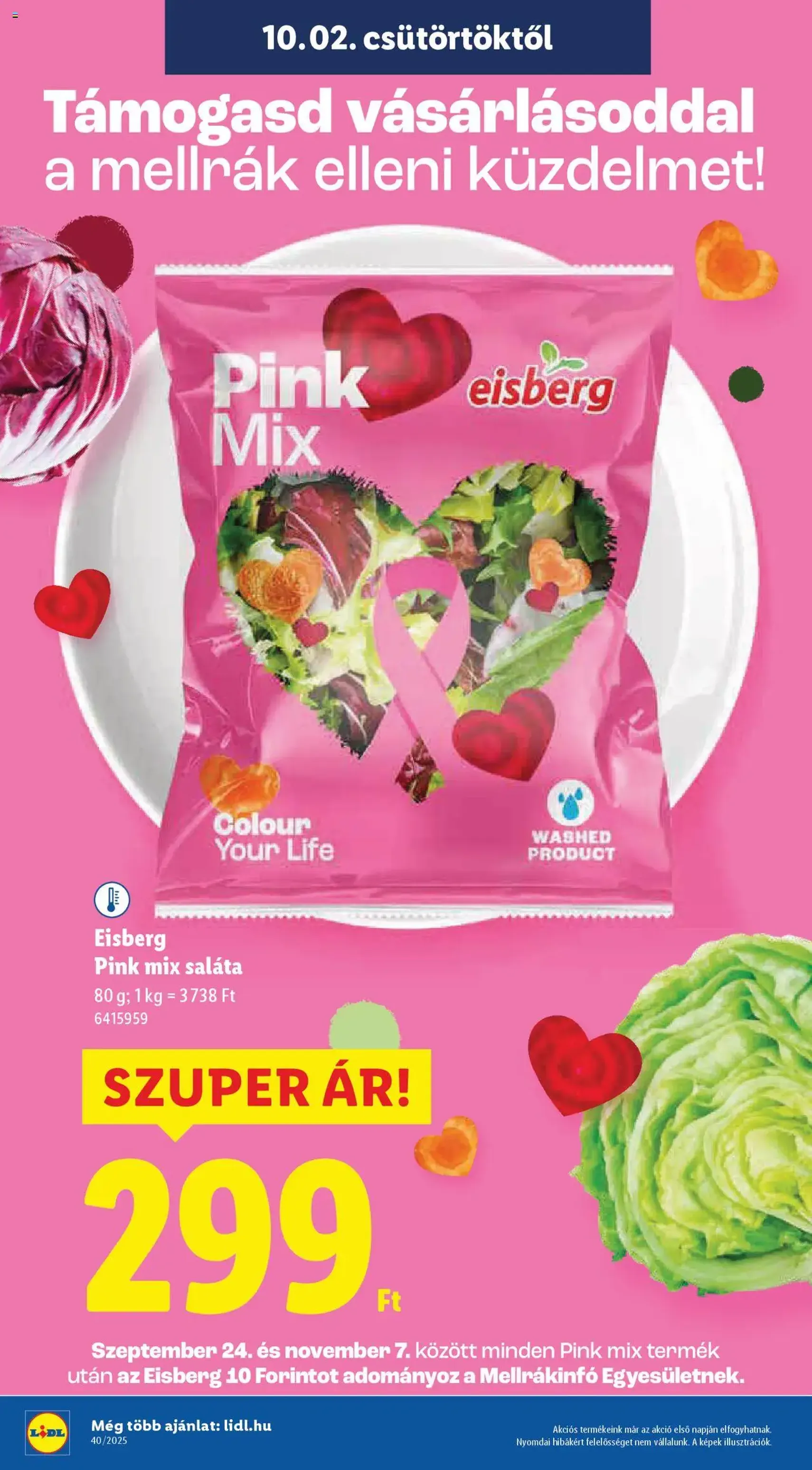 Lidl Akciós újság - 2025.10.02. érvényes szórólap 2 oldal 76 oldalból Lidl Akciós újság - 2025.10.02. érvényes szórólap 2 oldal 76 oldalból